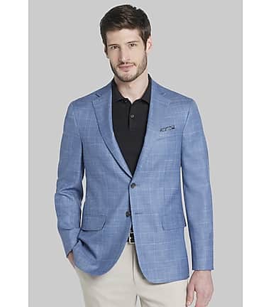 Reserve Collection Tailored Fit Glen Plaid Sportcoat CLEARANCE All Clearance Jos A Bank