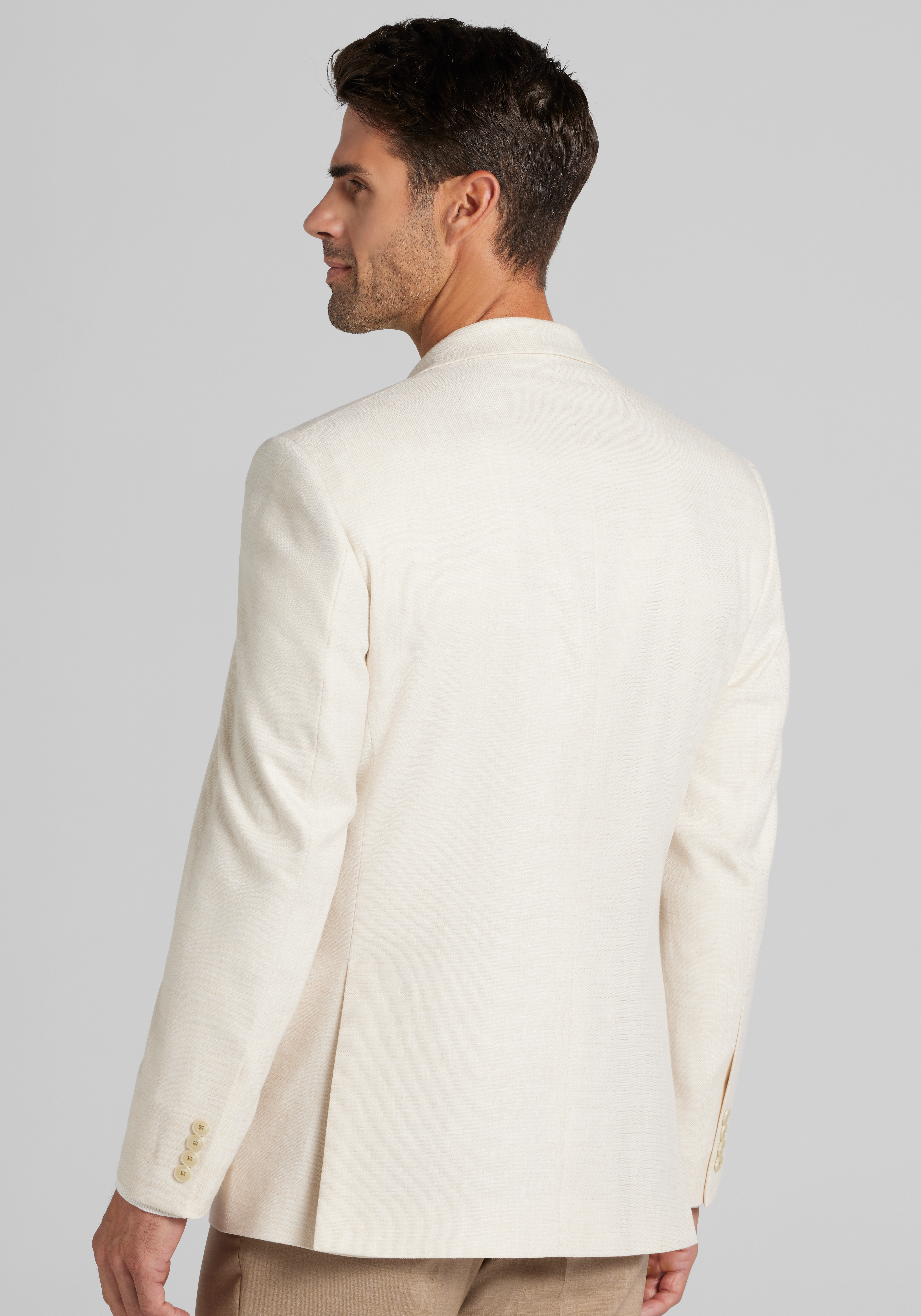 Jos. A. Bank Traditional Fit Textured Comfort Stretch Sportcoat - Big & Tall CLEARANCE