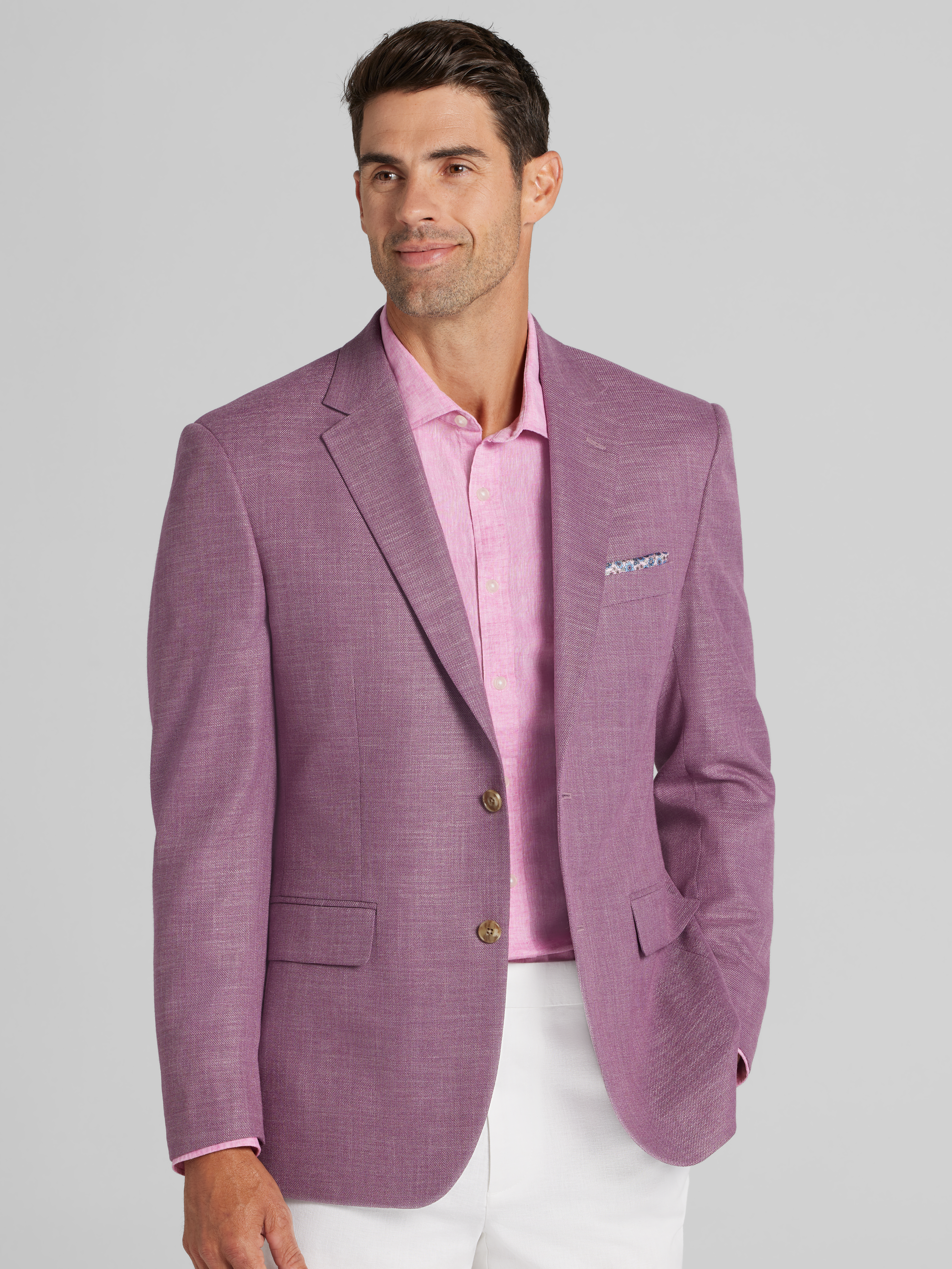 Men's CLEARANCE, Jos. A. Bank Traditional Fit Textured Comfort Stretch Sportcoat - Big & Tall CLEARANCE - Jos A Bank