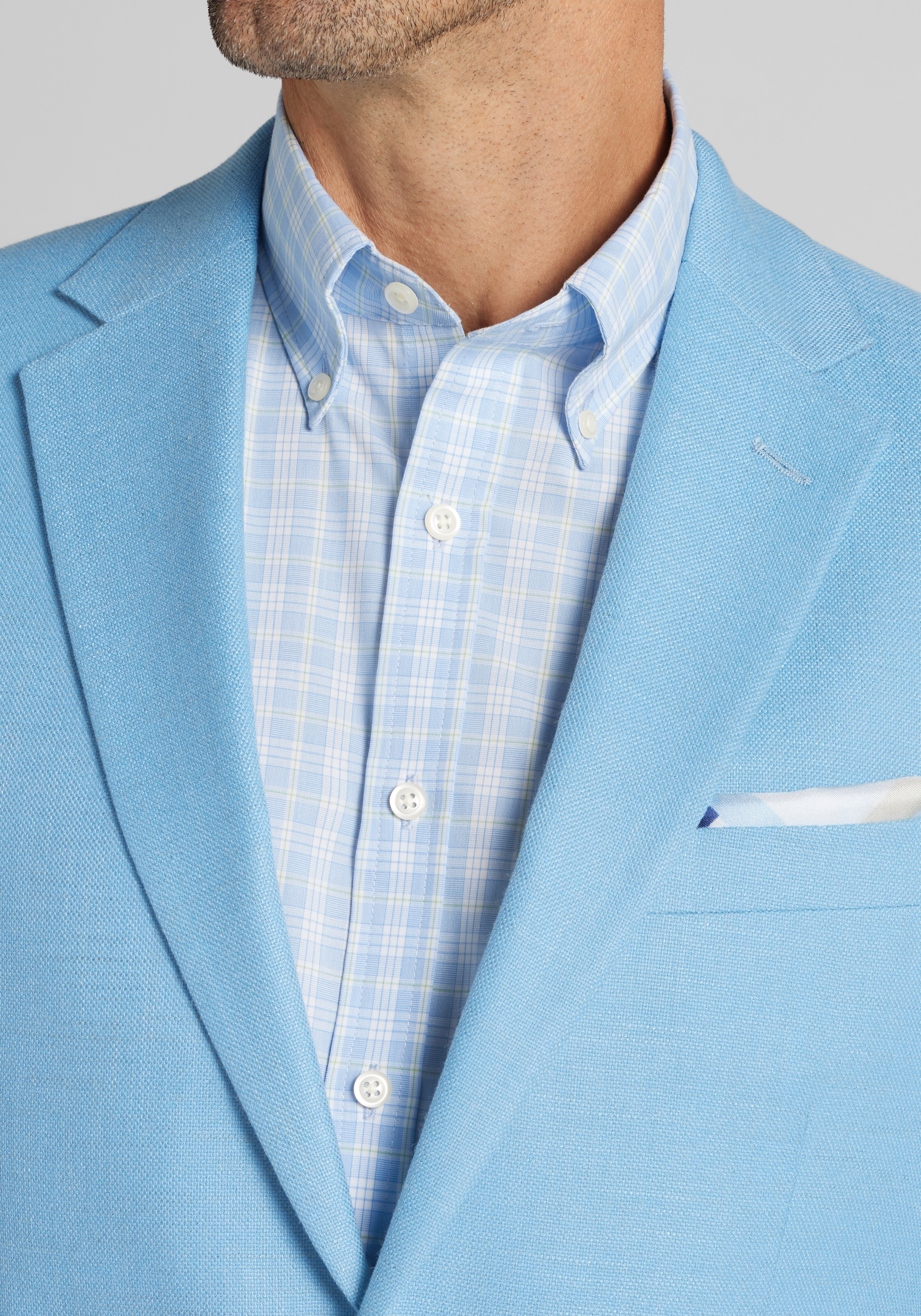 Jos. A. Bank Traditional Fit Textured Comfort Stretch Sportcoat - Big & Tall CLEARANCE