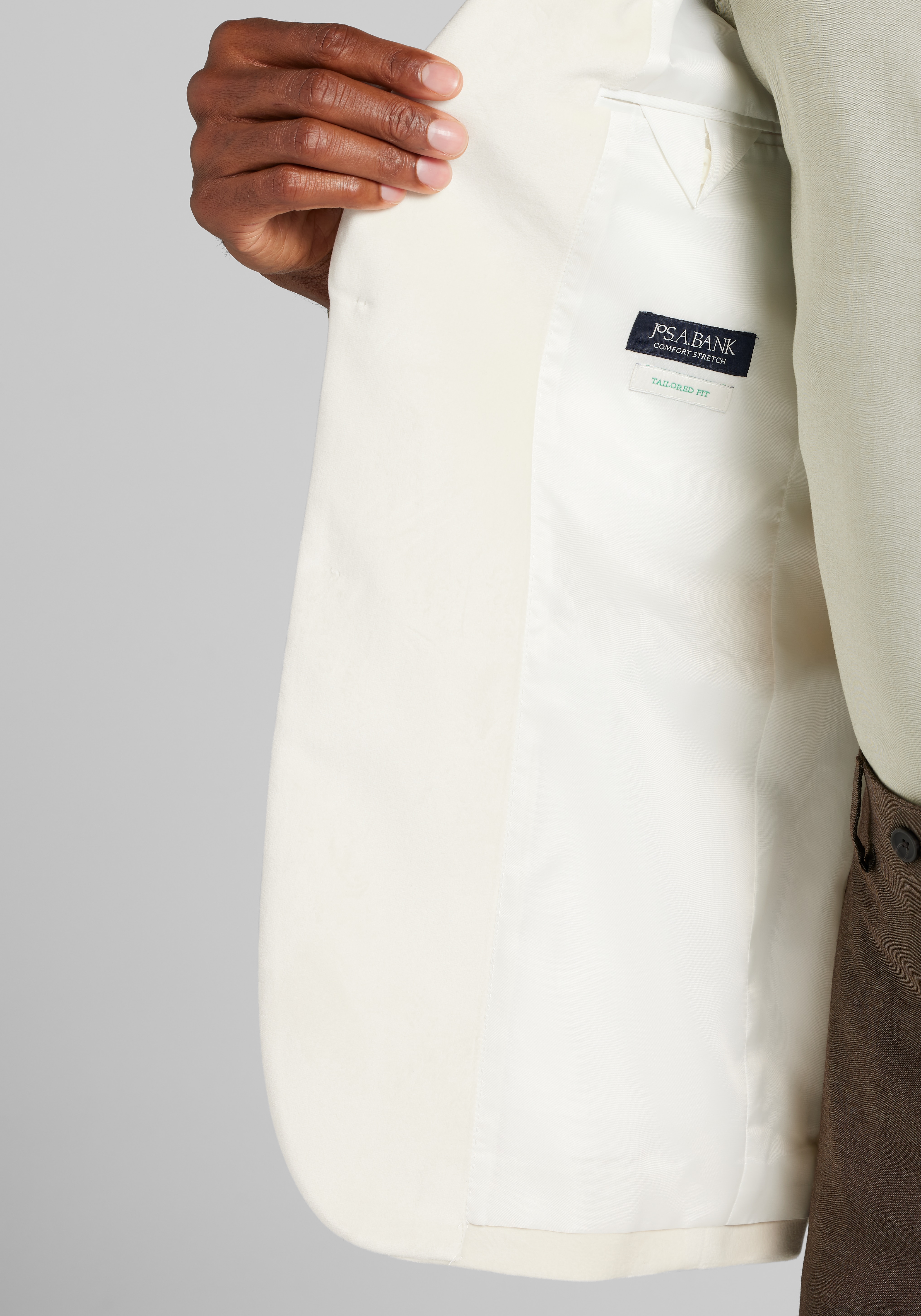 Jos. A. Bank Comfort Stretch Tailored Fit Velvet Dinner Jacket - Big & Tall CLEARANCE