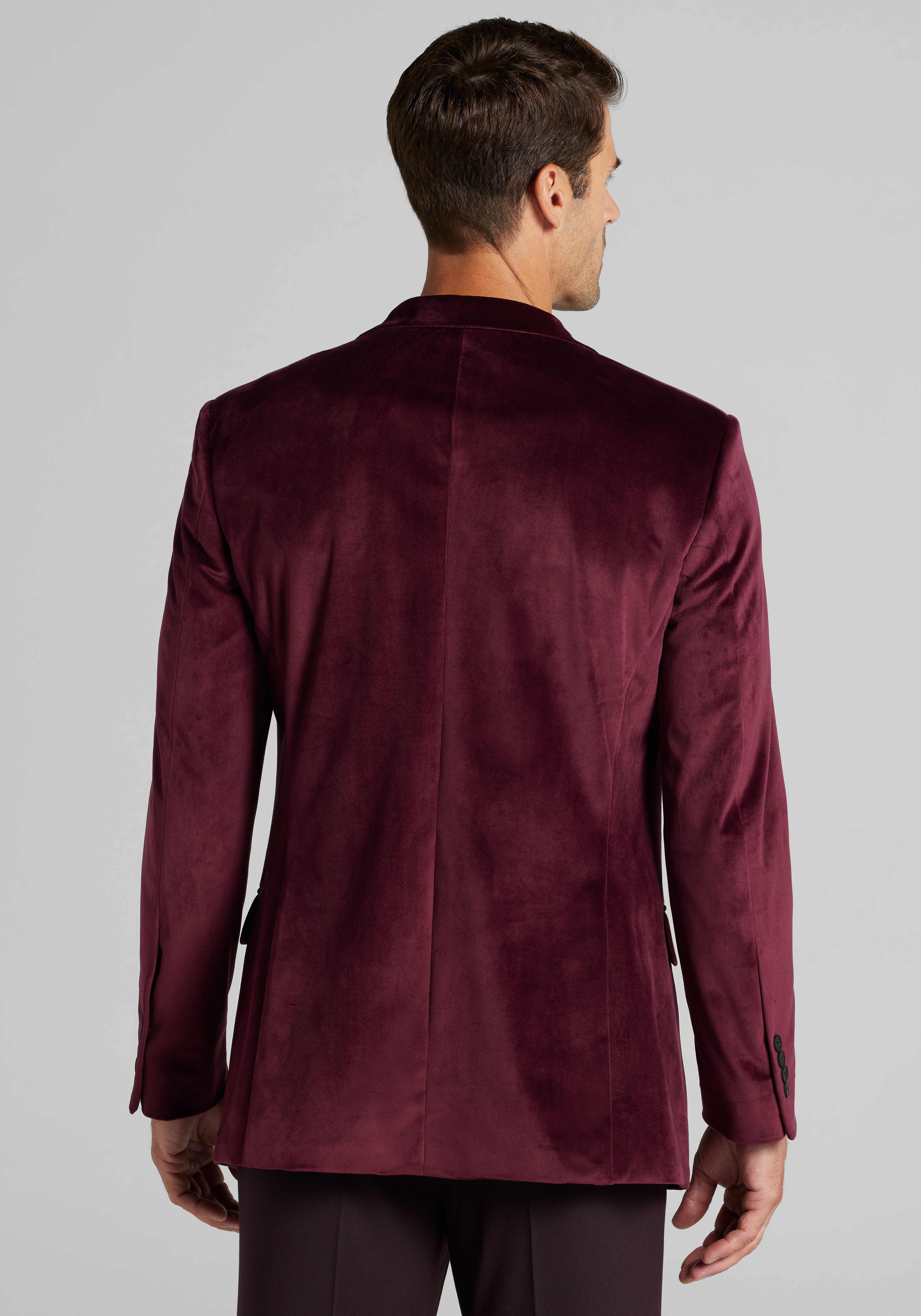 Jos. A. Bank Comfort Stretch Tailored Fit Velvet Dinner Jacket - Big & Tall CLEARANCE