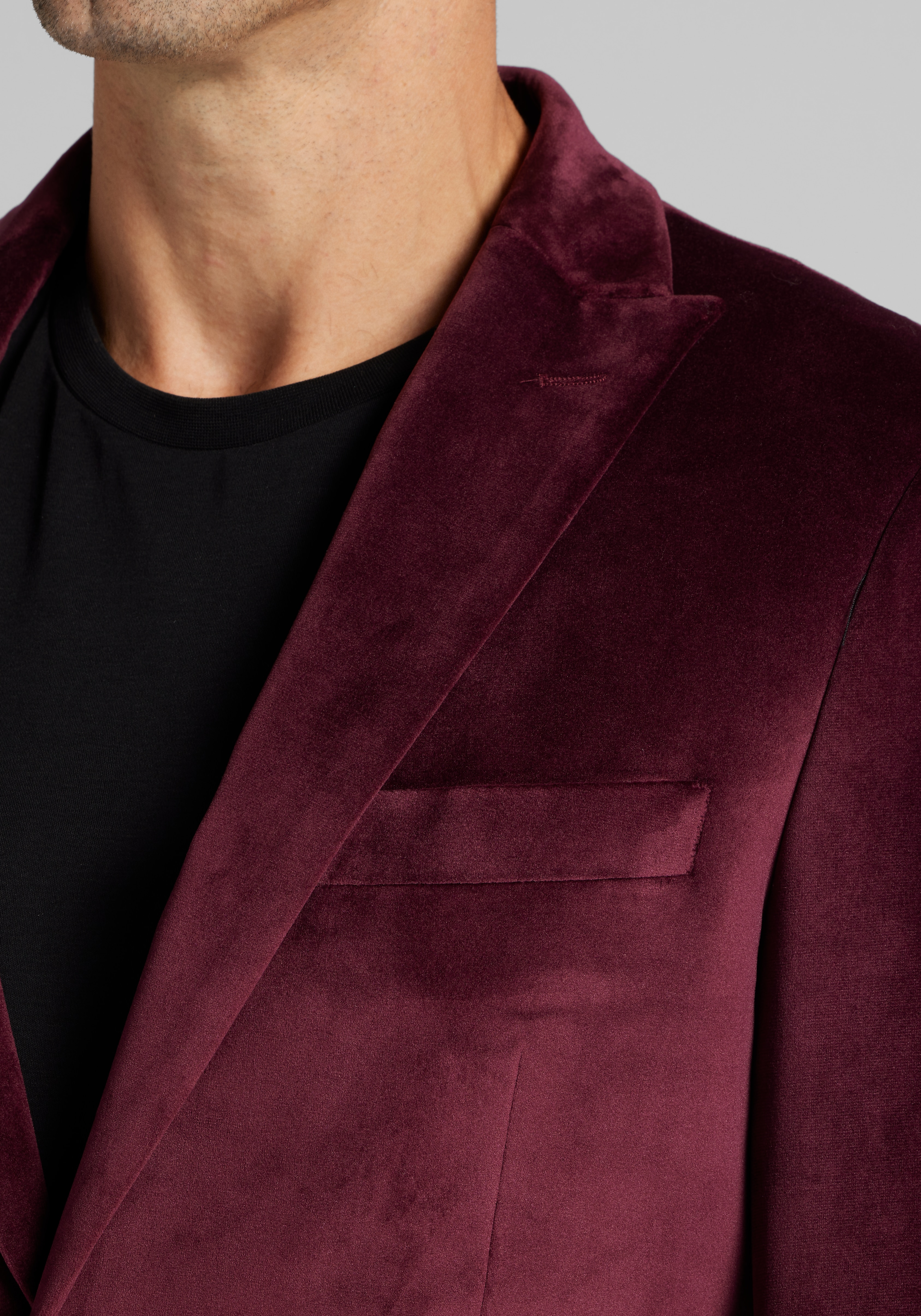 Jos. A. Bank Comfort Stretch Tailored Fit Velvet Dinner Jacket - Big & Tall CLEARANCE