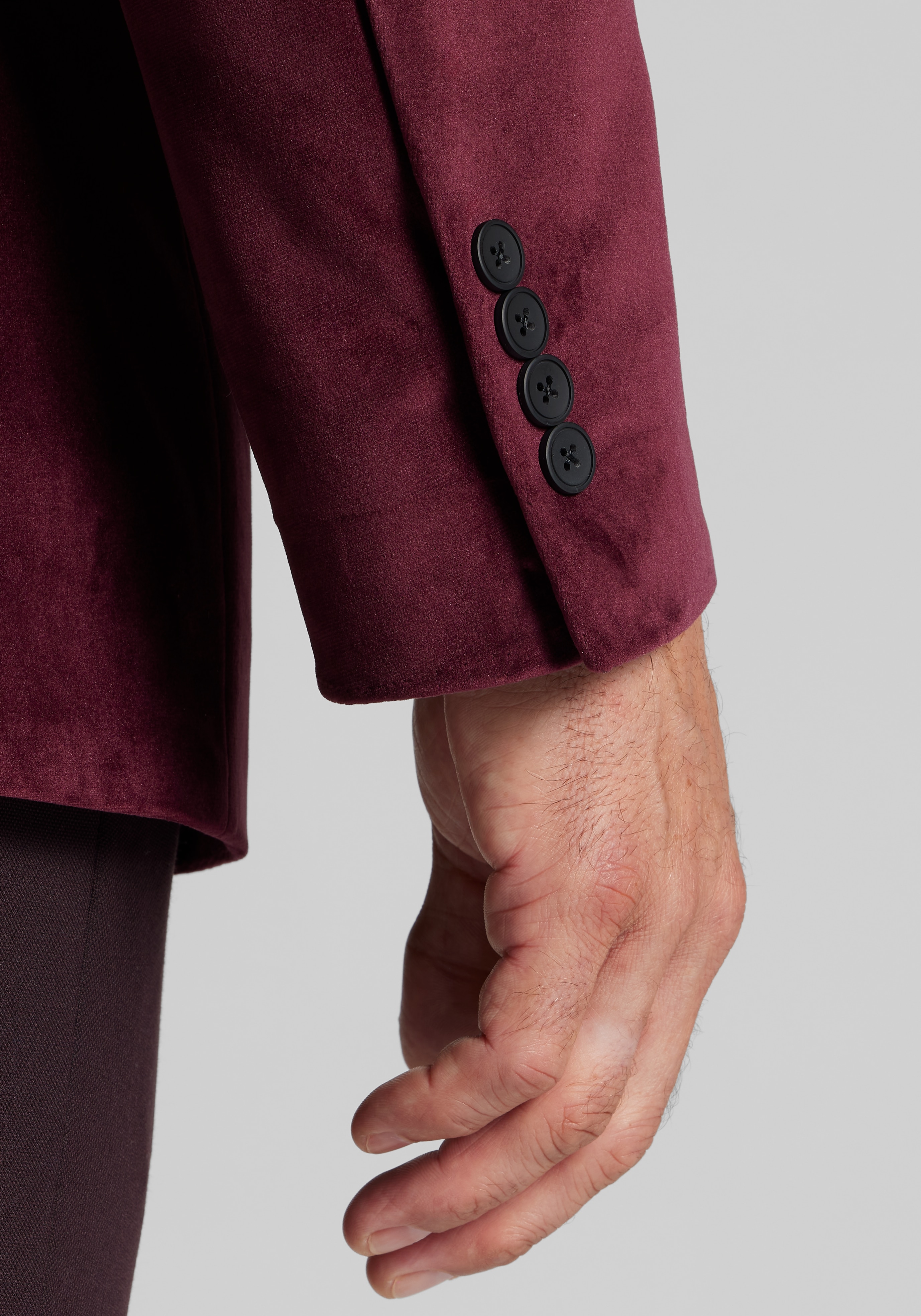 Jos. A. Bank Comfort Stretch Tailored Fit Velvet Dinner Jacket - Big & Tall CLEARANCE