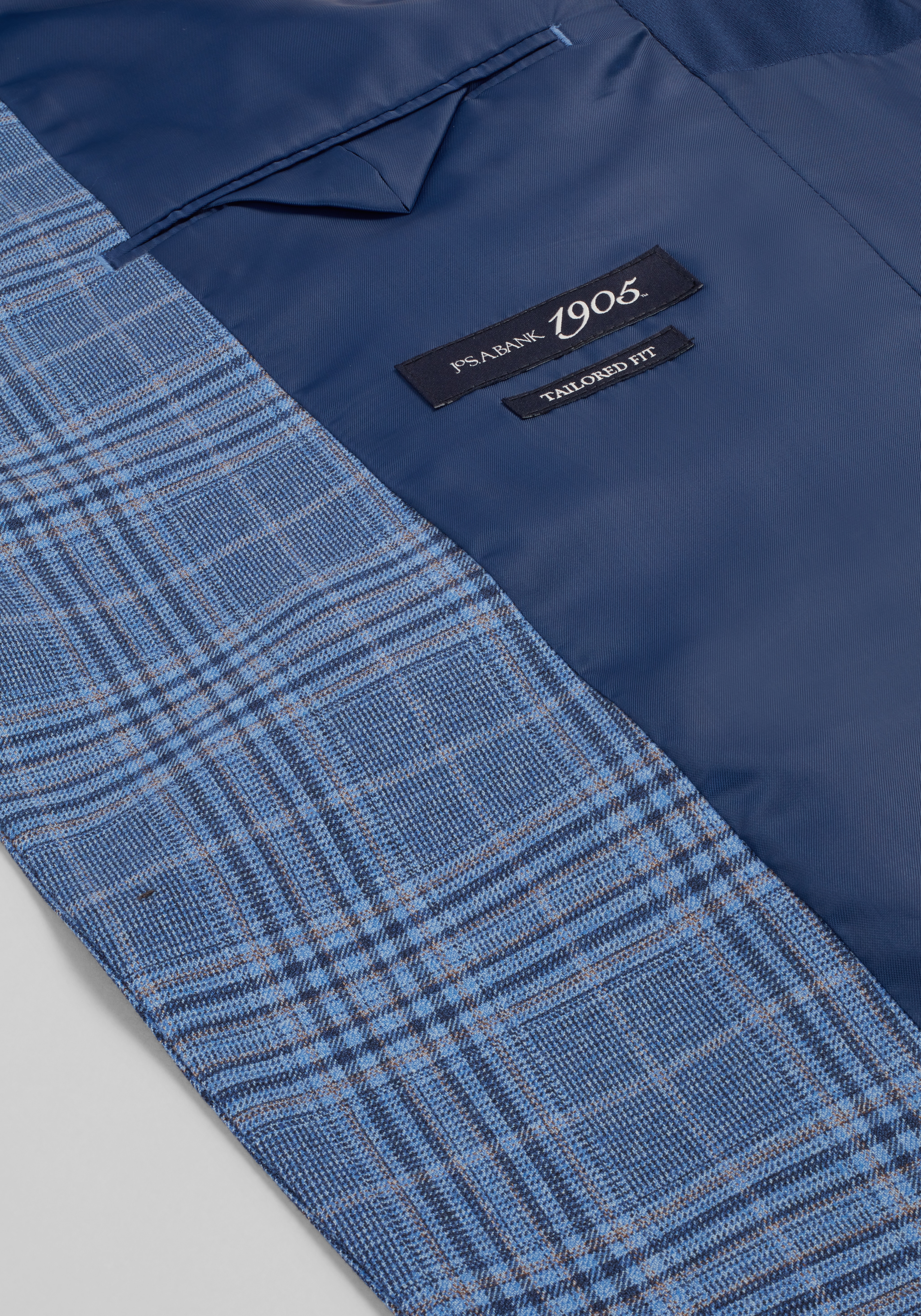 1905 Collection Tailored Fit Plaid Sportcoat