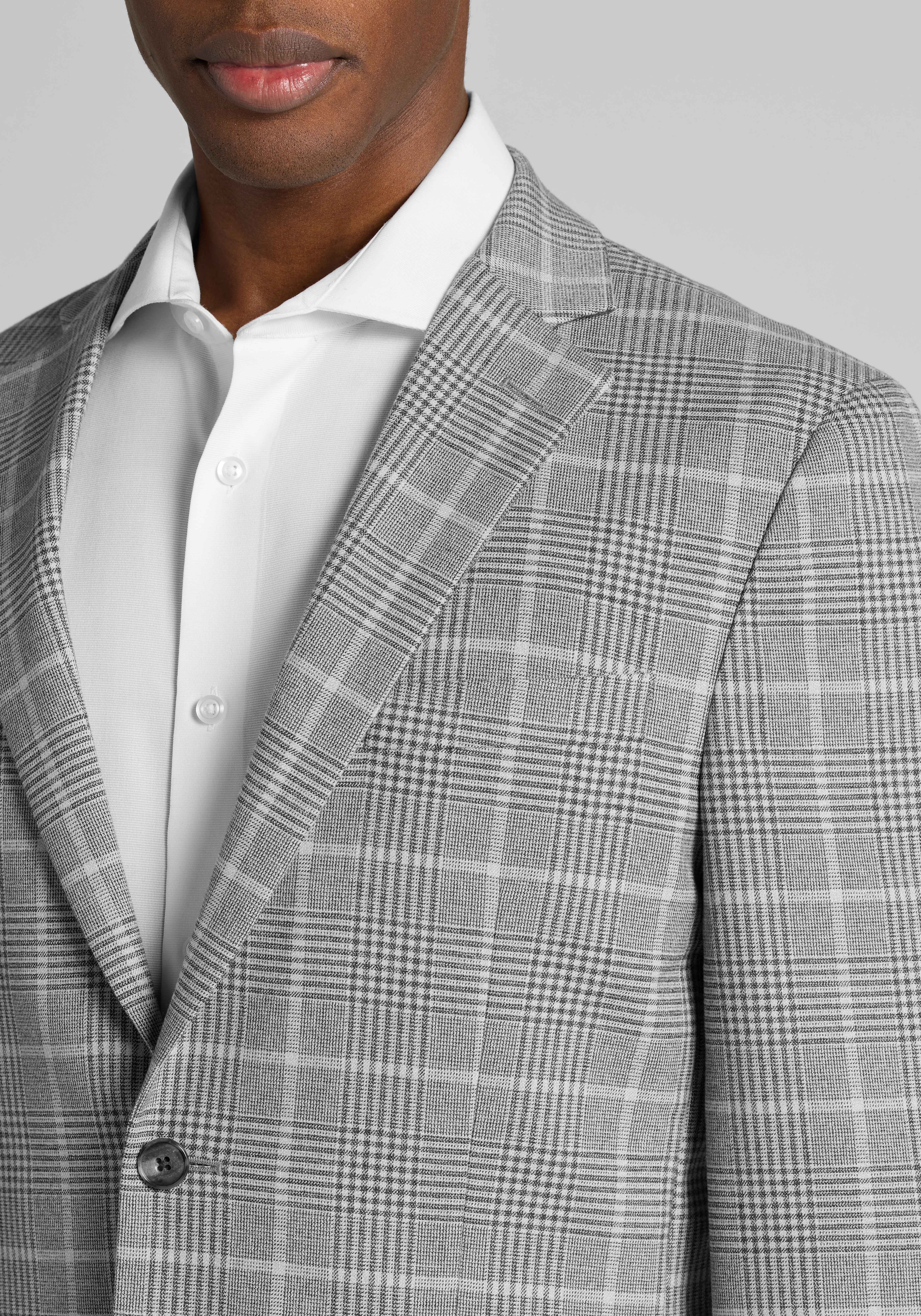 1905 Collection Slim Fit Plaid Sportcoat