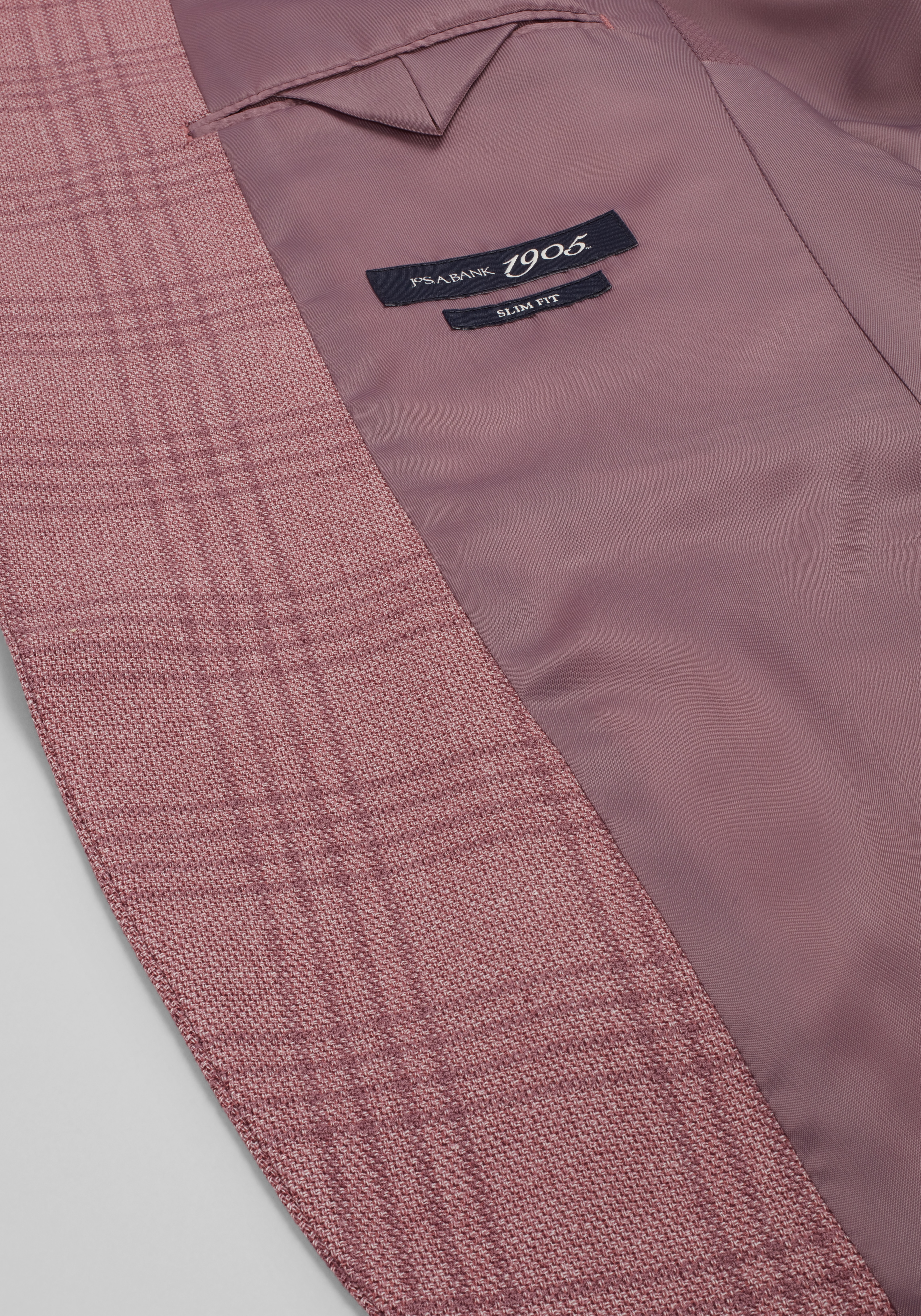 1905 Collection Slim Fit Plaid Sportcoat