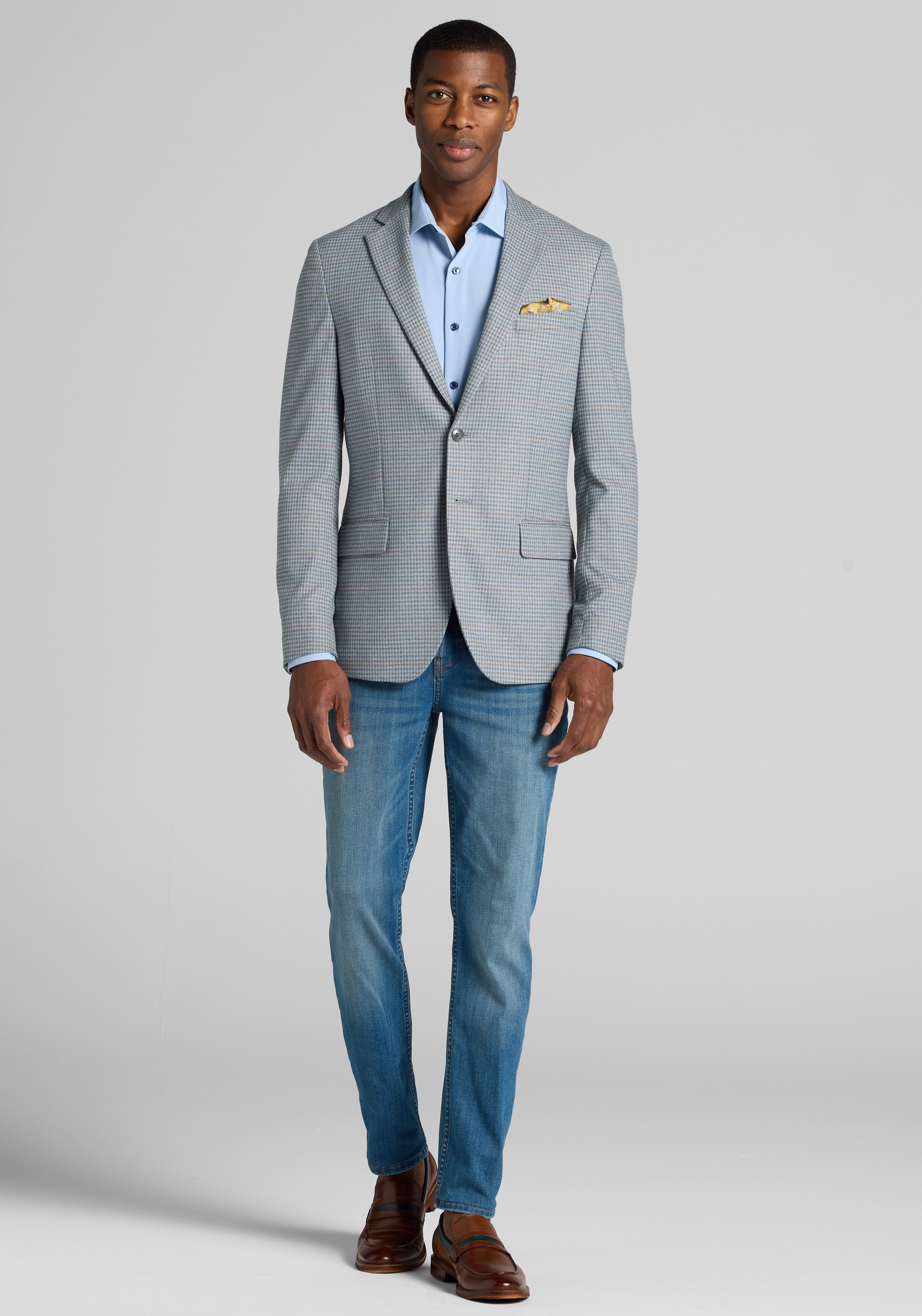 1905 Collection Slim Fit Check Sportcoat