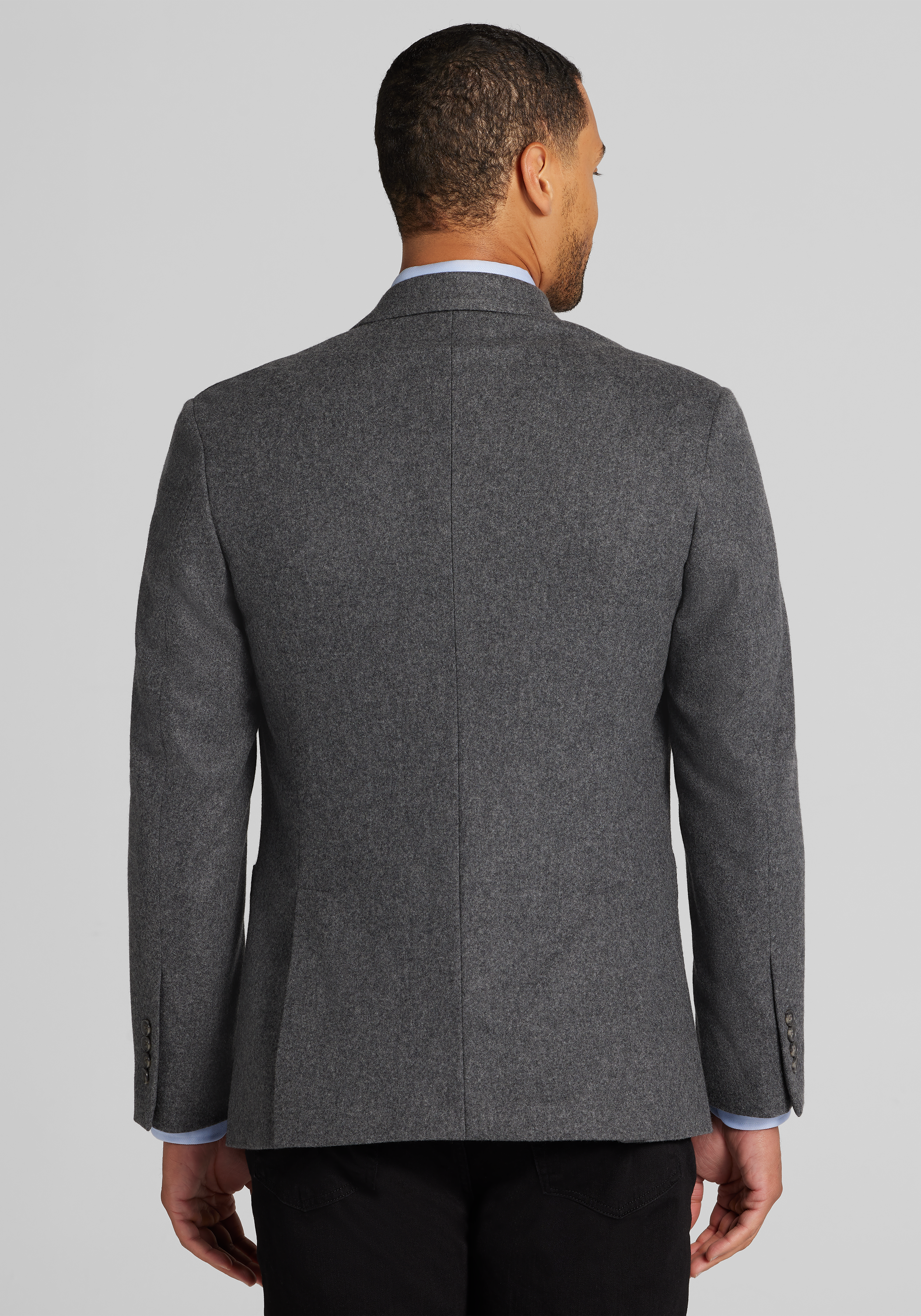 Reserve Collection Tailored Fit Wool Cashmere Double Breasted Sportcoat