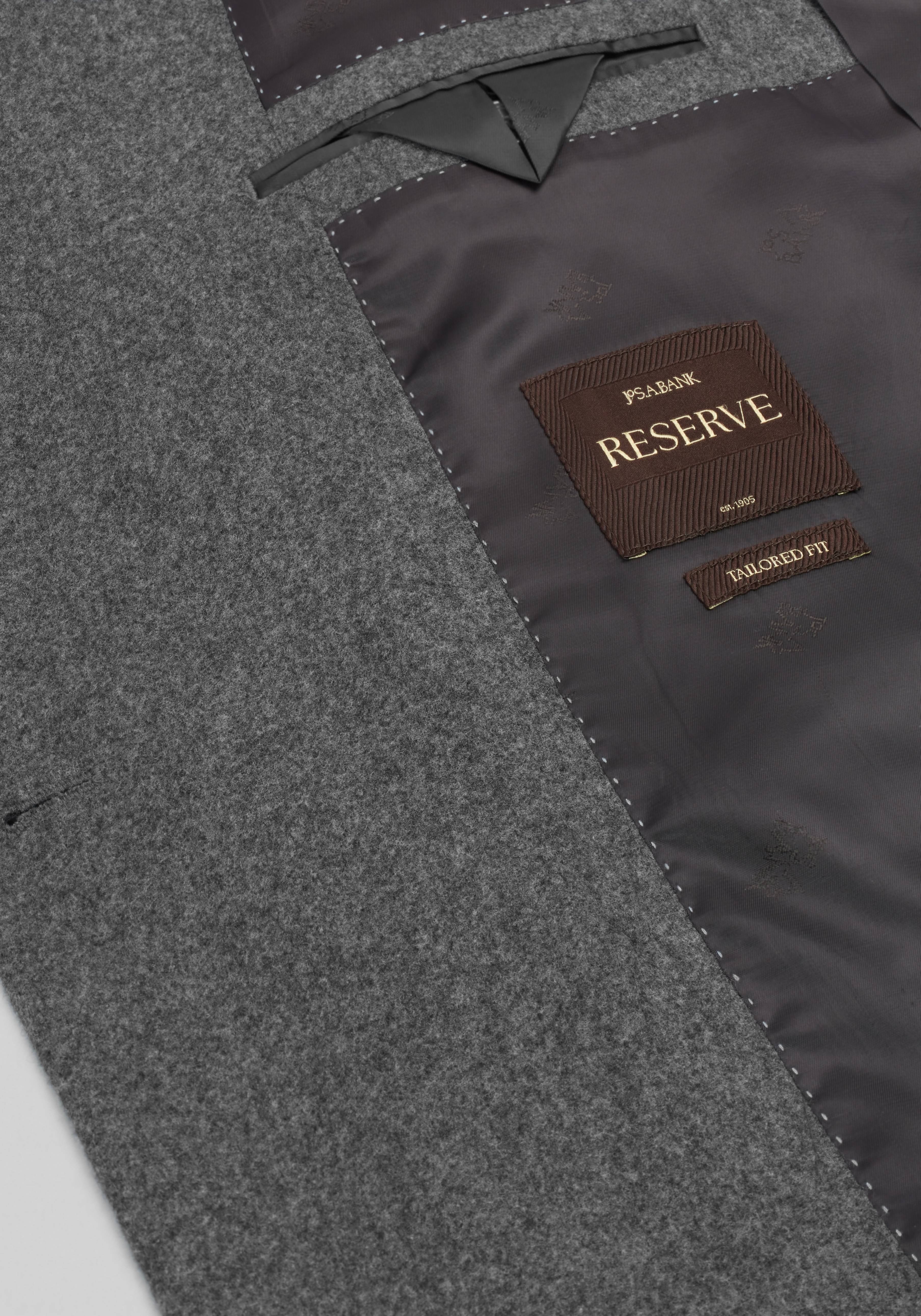 Reserve Collection Tailored Fit Wool Cashmere Double Breasted Sportcoat