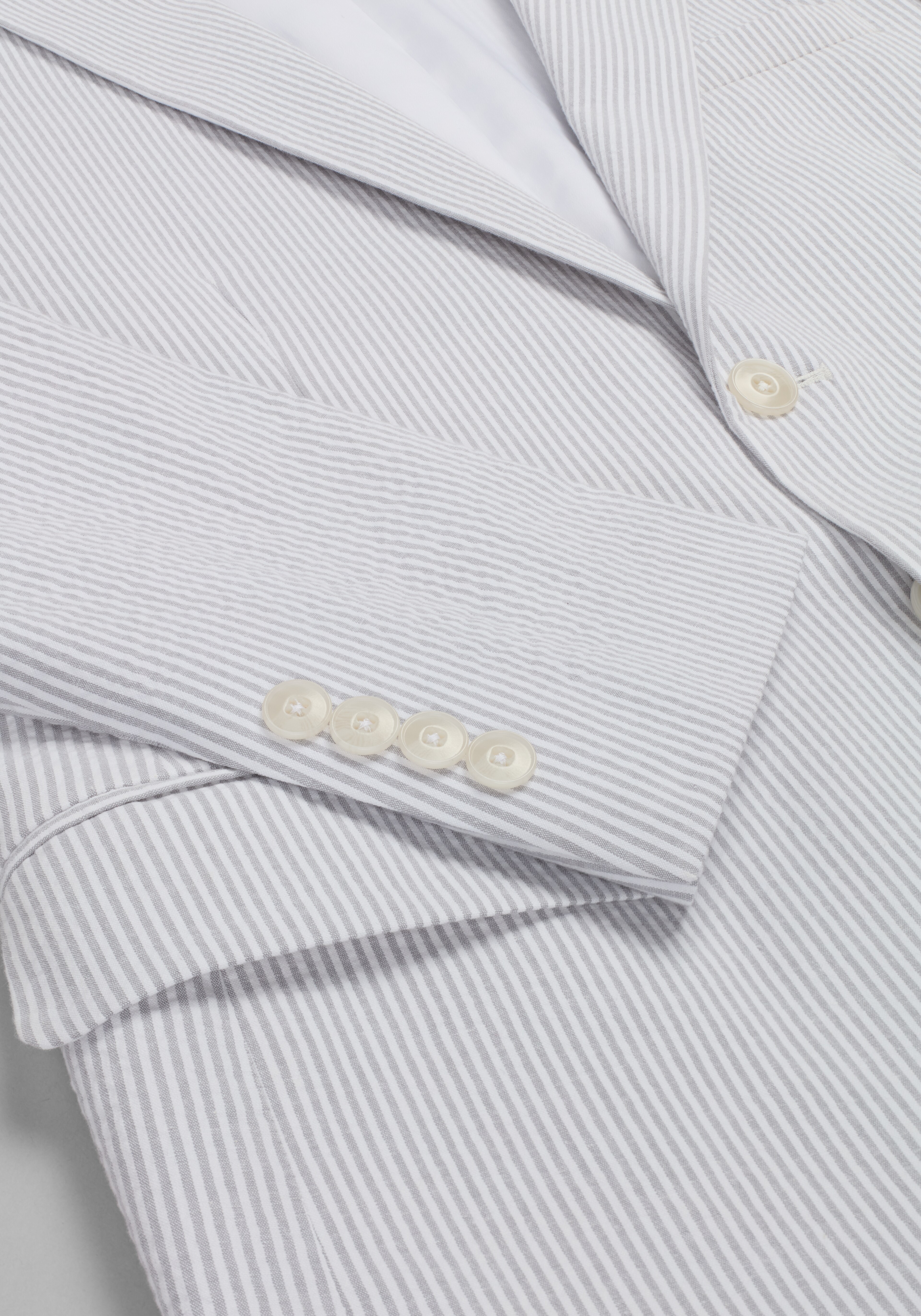 Jos. A. Bank Slim Fit Comfort Stretch Stripe Seersucker Sportcoat - Big & Tall CLEARANCE