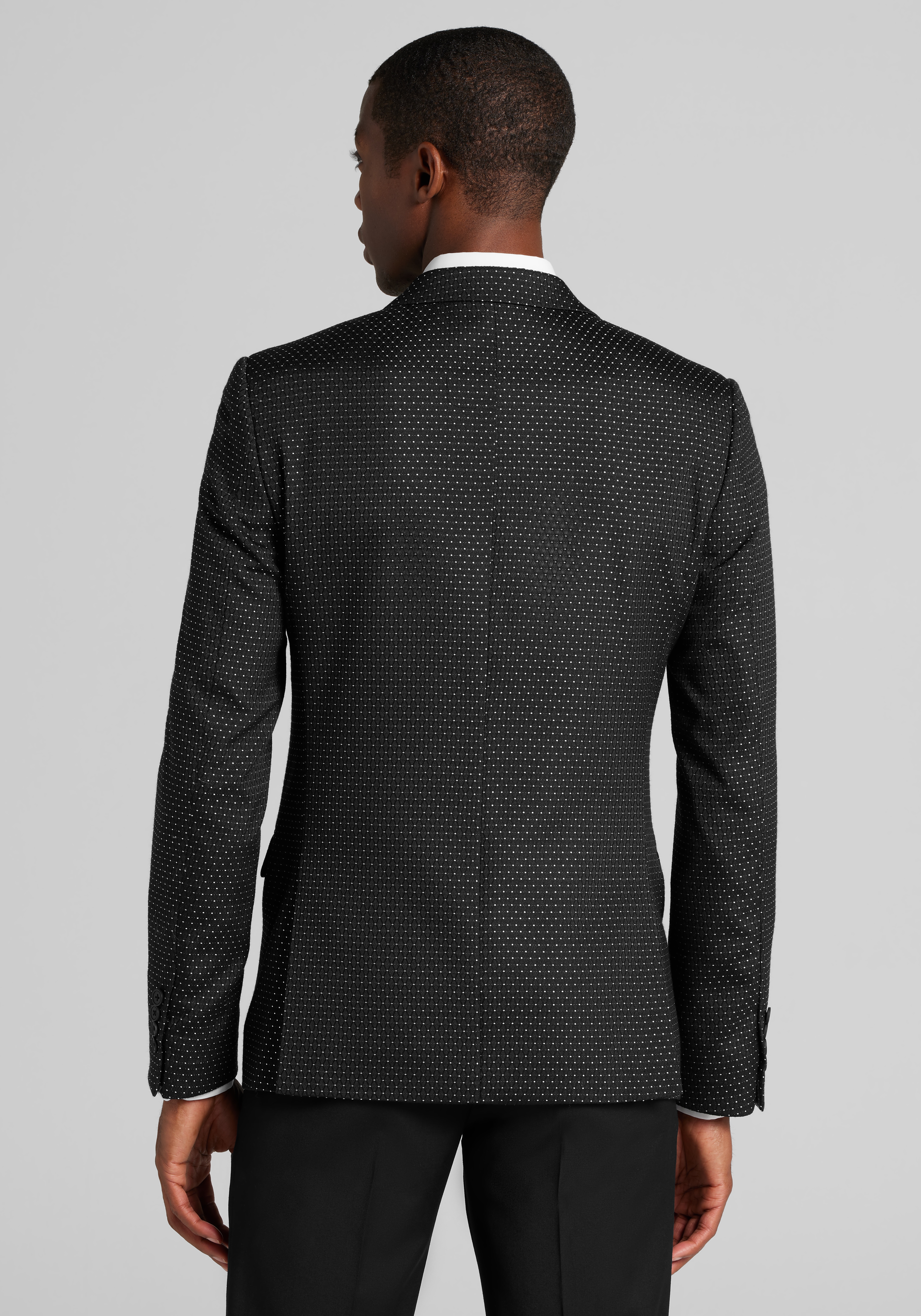Jos. A. Bank Skinny Fit Polka Dot Dinner Jacket