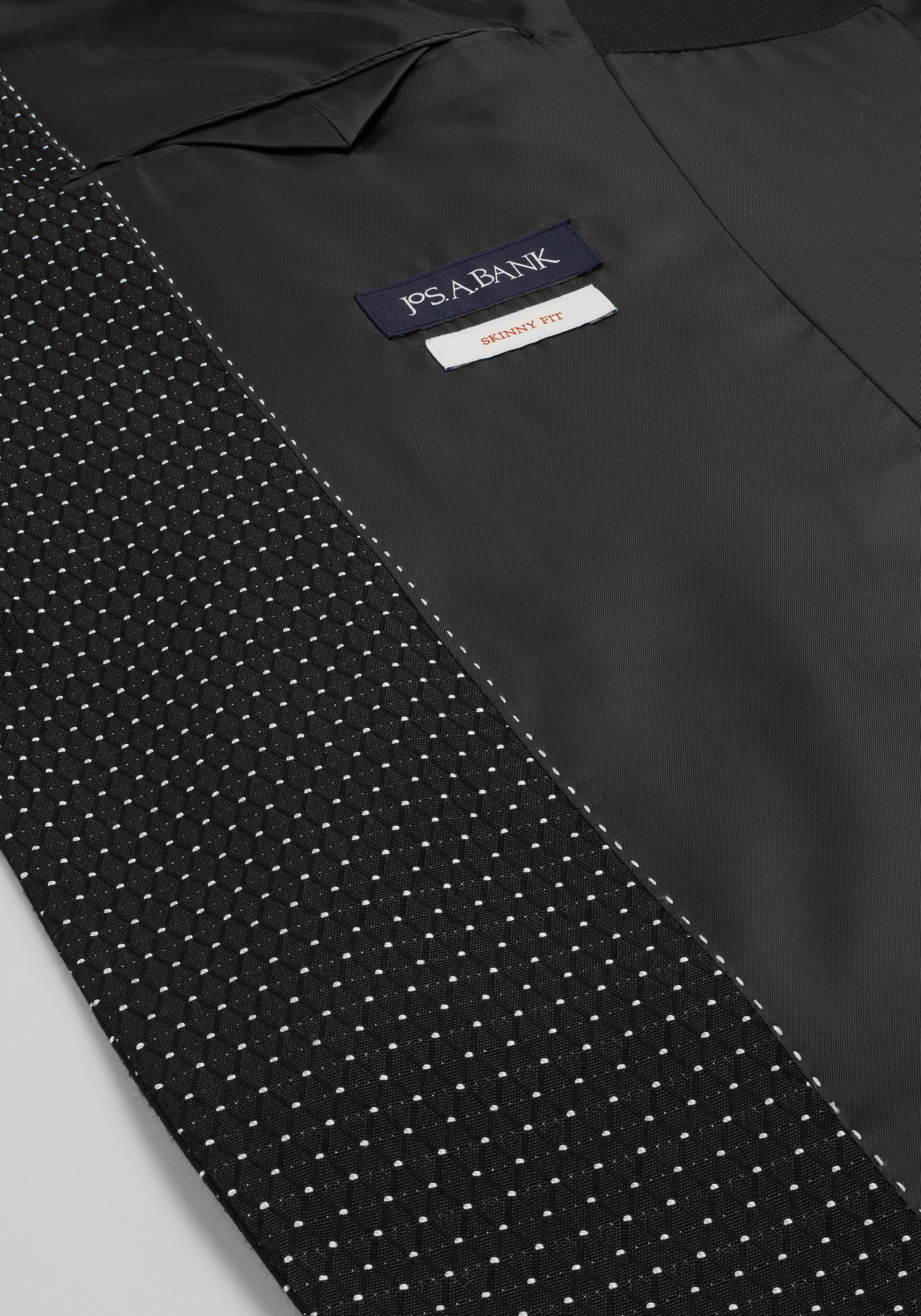 Jos. A. Bank Skinny Fit Polka Dot Dinner Jacket