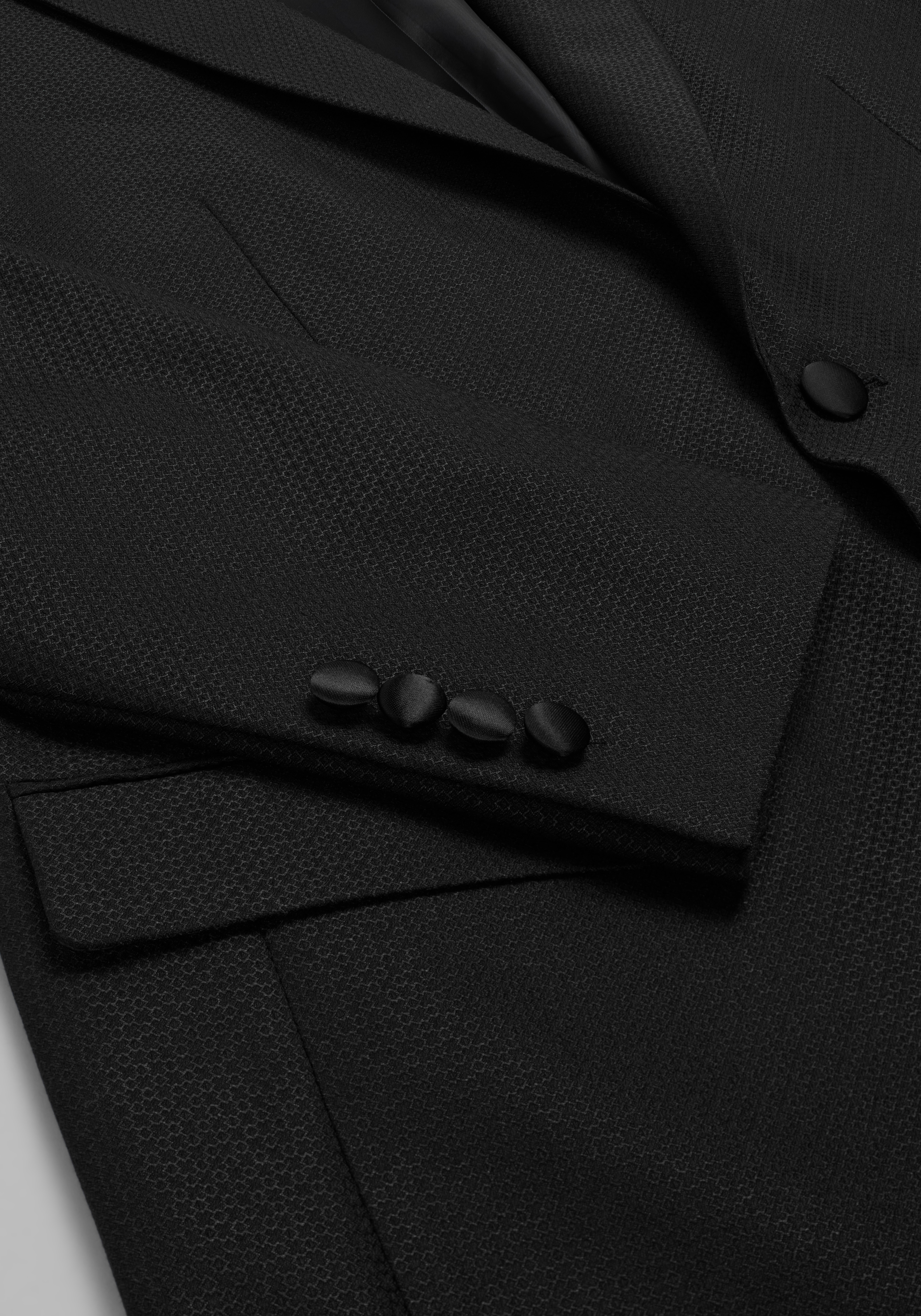 Jos. A. Bank Traditional Fit Comfort Stretch Micro Texture Dinner Jacket