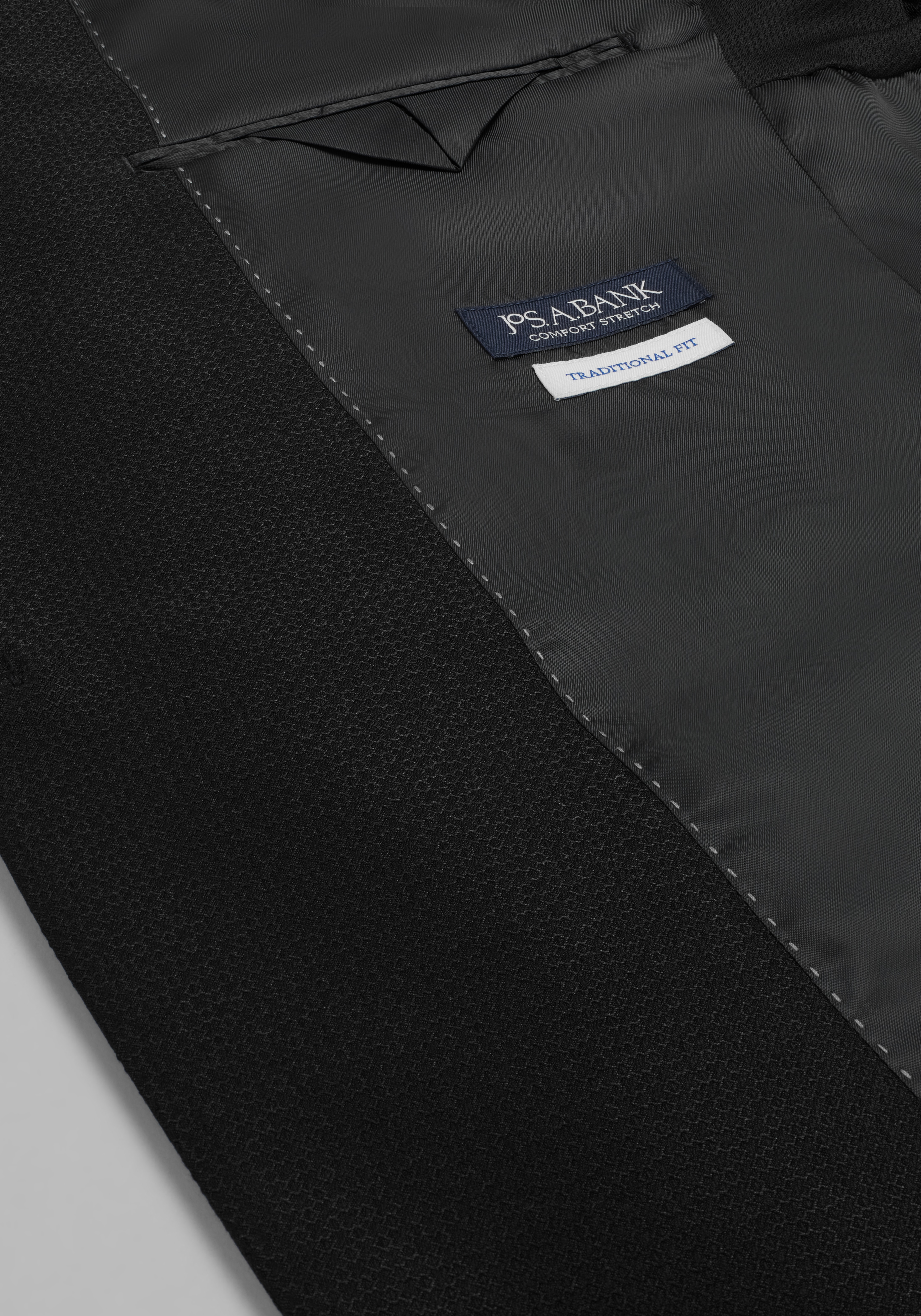 Jos. A. Bank Traditional Fit Comfort Stretch Micro Texture Dinner Jacket