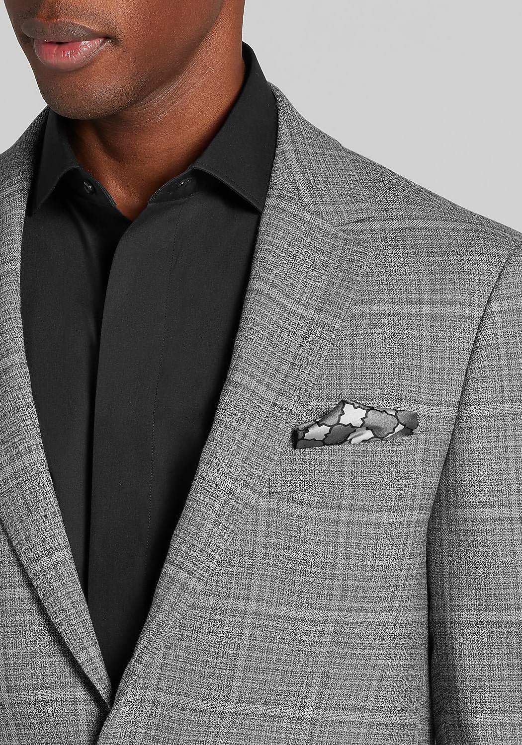 Traveler&reg; COOL<i>MOTION</i> Slim Fit Plaid Sportcoat - Big & Tall