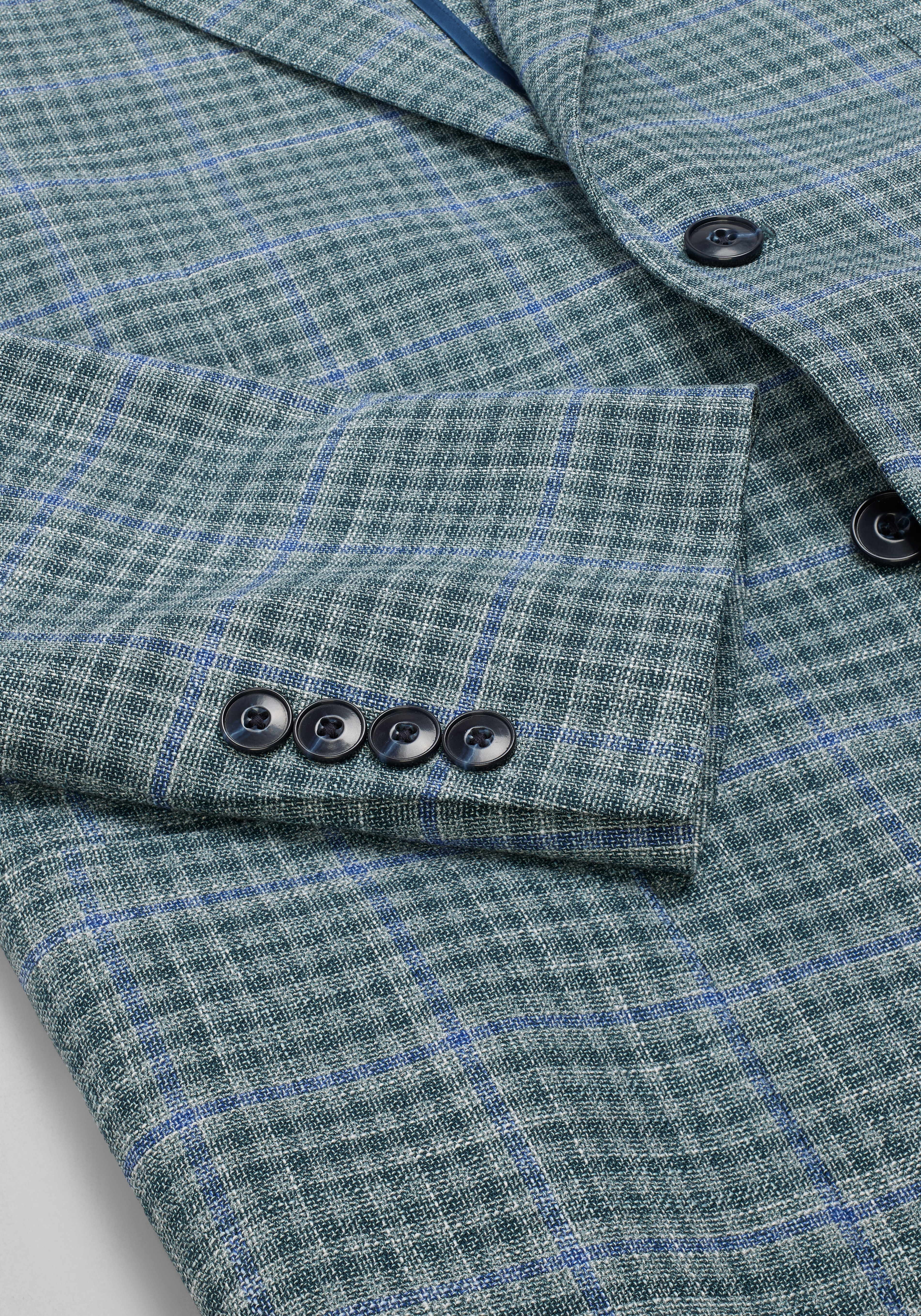 Jos. A. Bank Slim Fit Windowpane Plaid Comfort Stretch Sportcoat