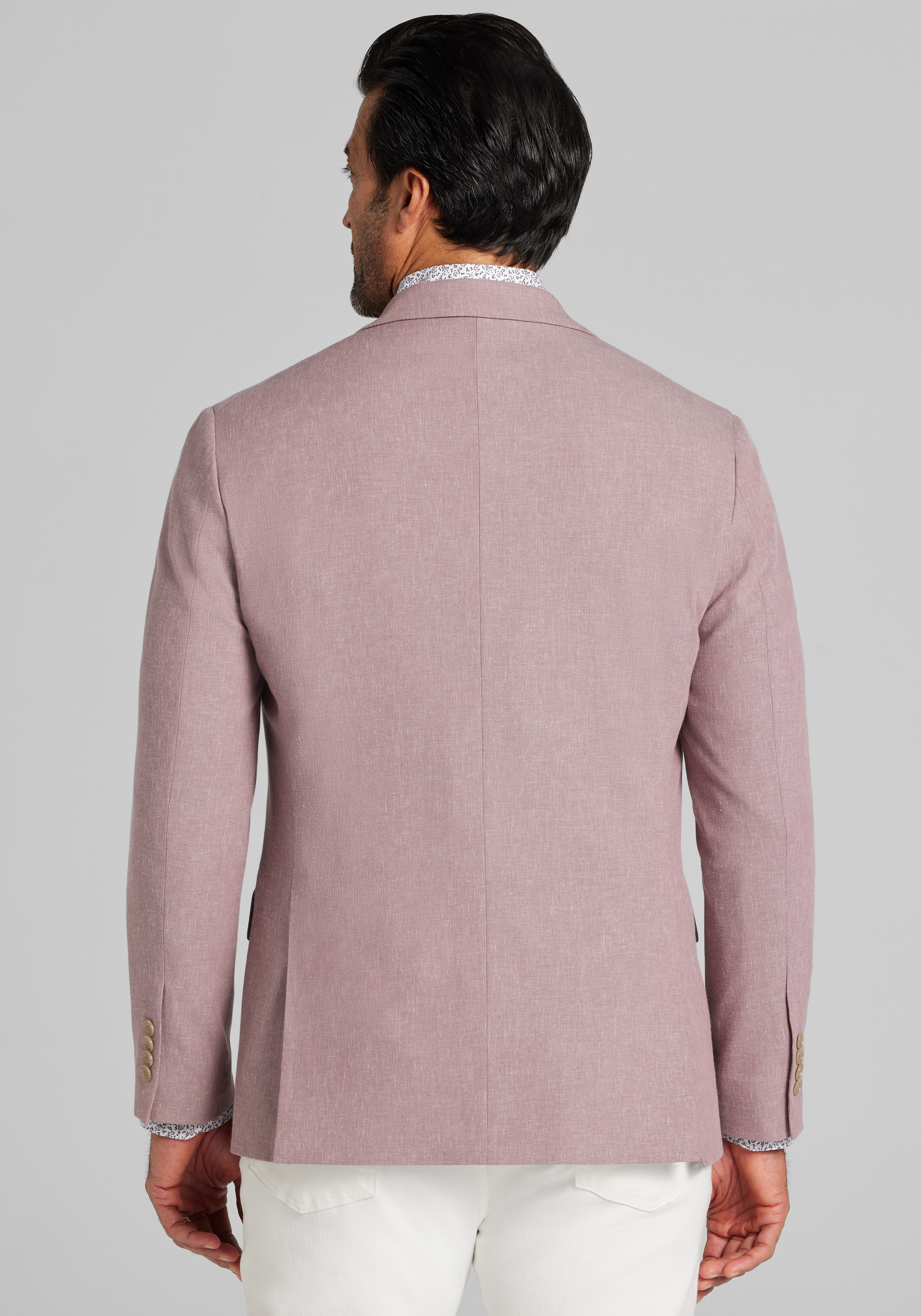 Jos. A. Bank Comfort Stretch Tailored Fit Linen Blend Sportcoat