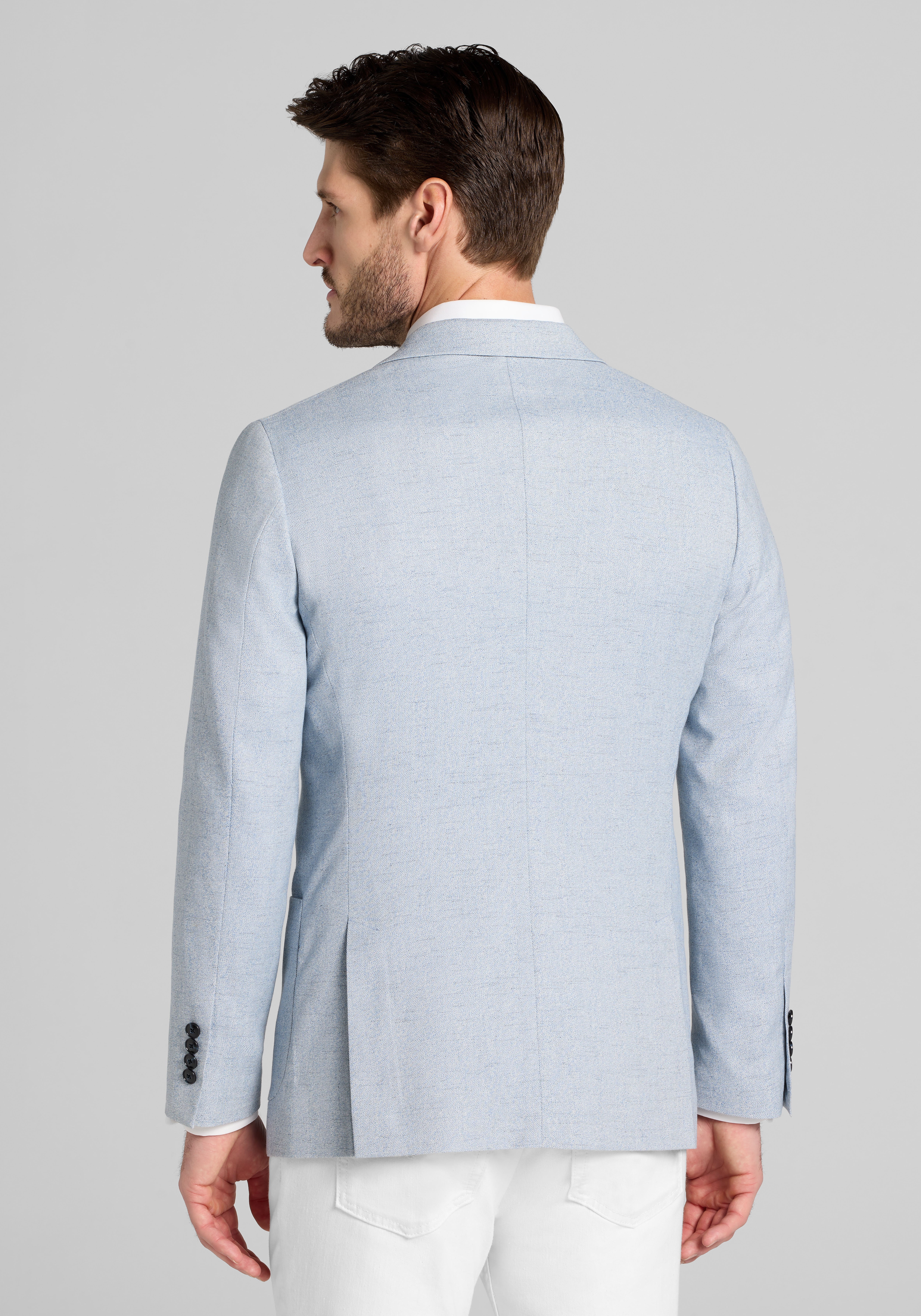 Jos. A. Bank Slim Fit Comfort Stretch Herringbone Sportcoat