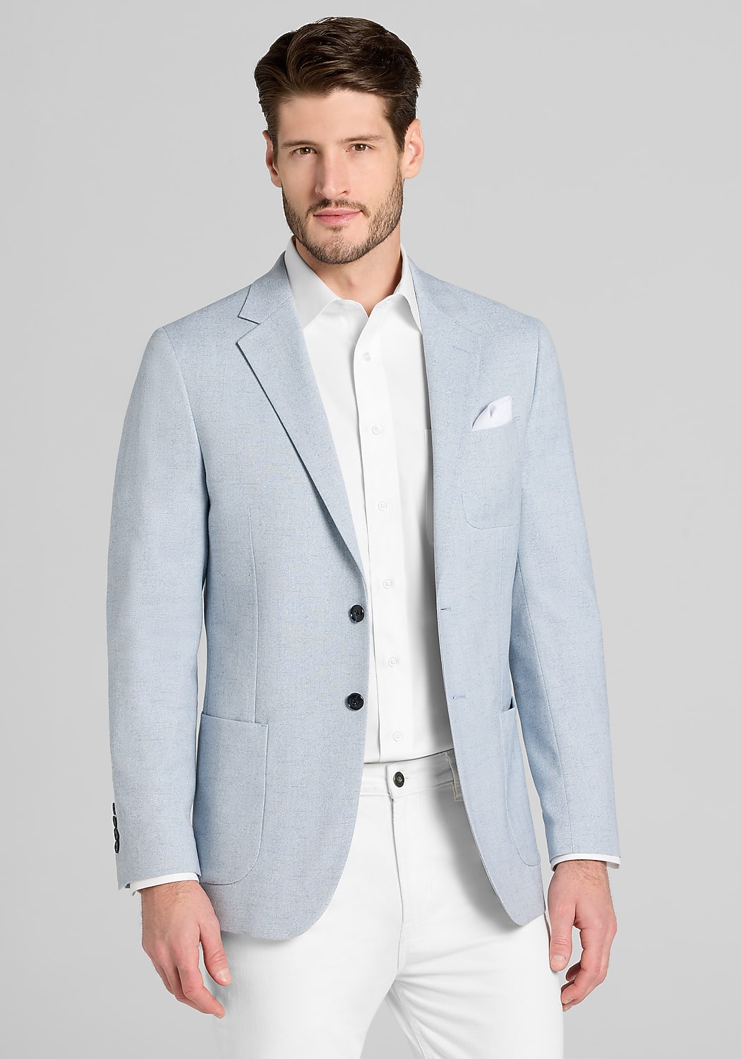 Jos. A. Bank Slim Fit Comfort Stretch Herringbone Sportcoat
