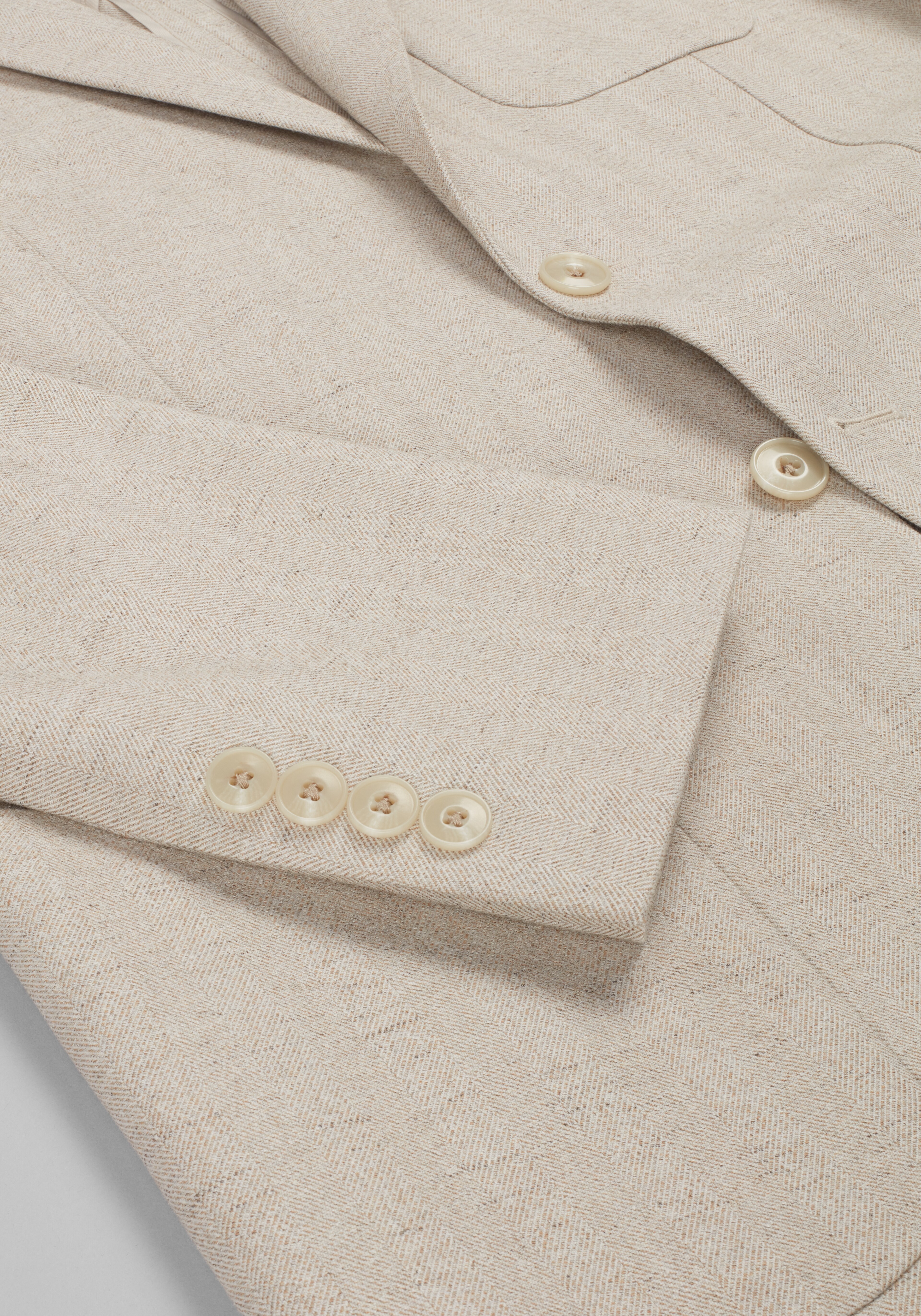 Jos. A. Bank Comfort Stretch Slim Fit Linen Blend Herringbone Sportcoat CLEARANCE