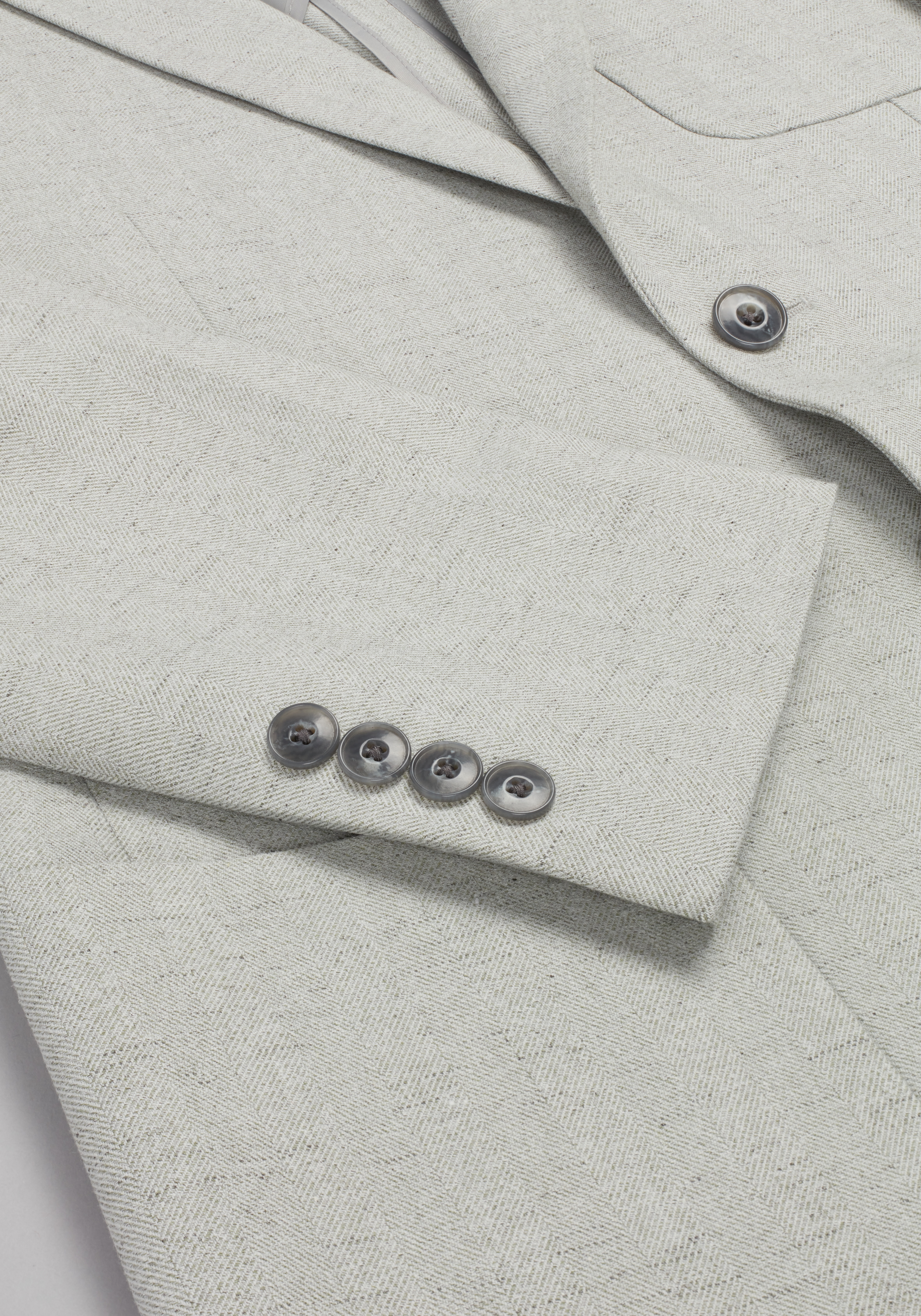 Jos. A. Bank Tailored Comfort Stretch Fit Linen Blend Herringbone Sportcoat - Big & Tall CLEARANCE