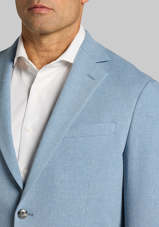 Jos. A. Bank Tailored Comfort Stretch Fit Linen Blend Sportcoat