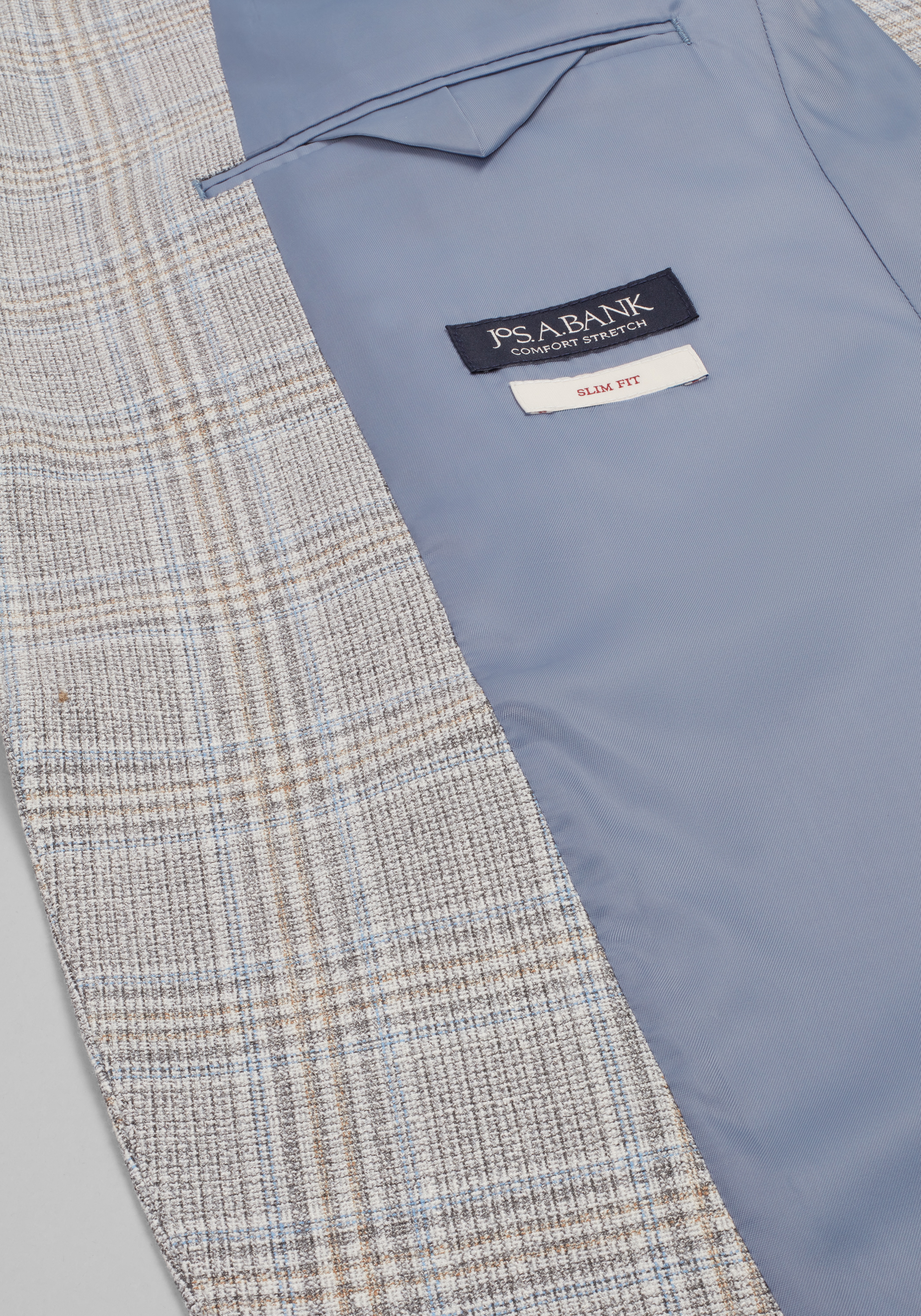 Jos. A. Bank Slim Fit Comfort Stretch Plaid Sportcoat