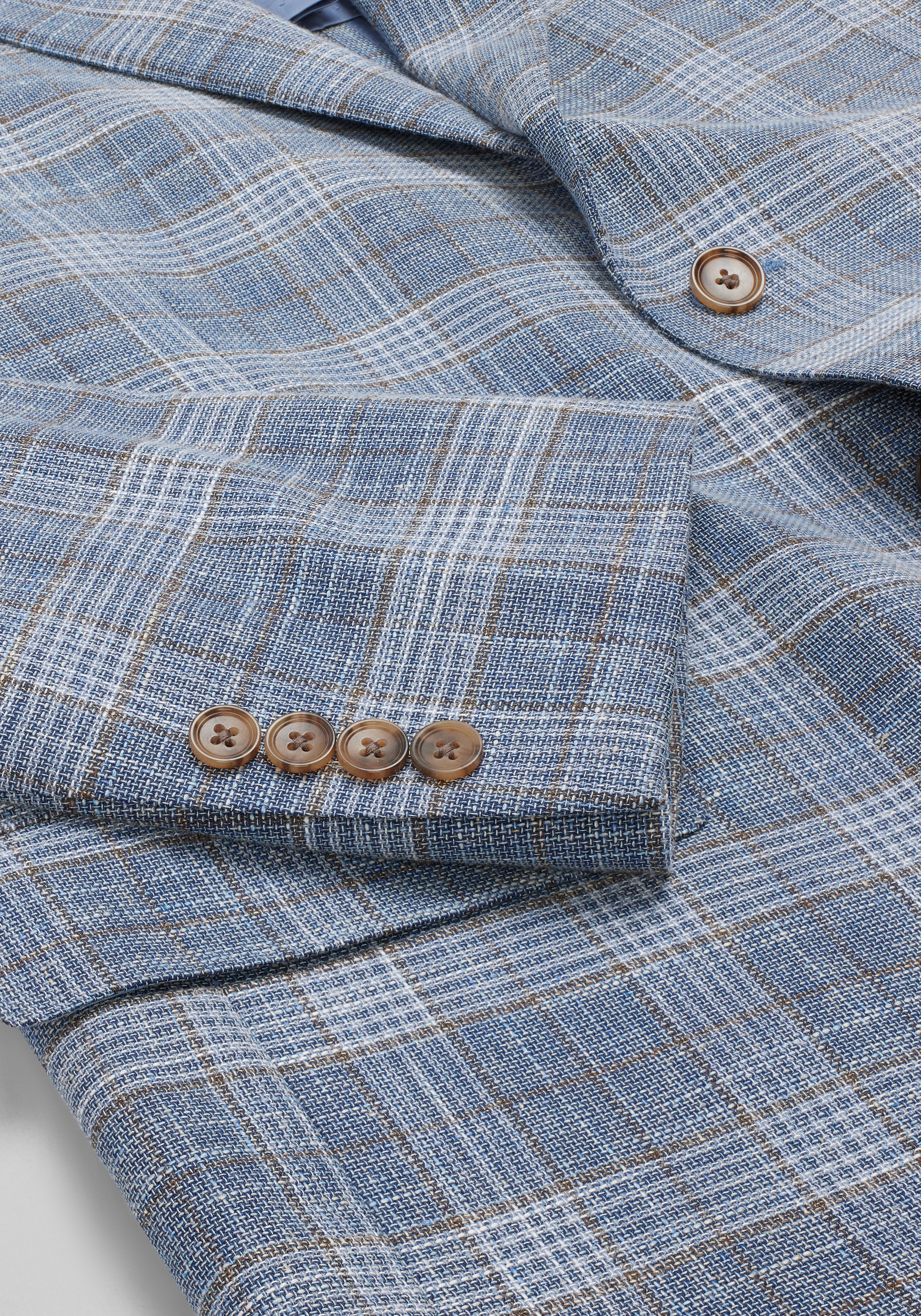 Reserve Collection Tailored Fit Plaid Sportcoat