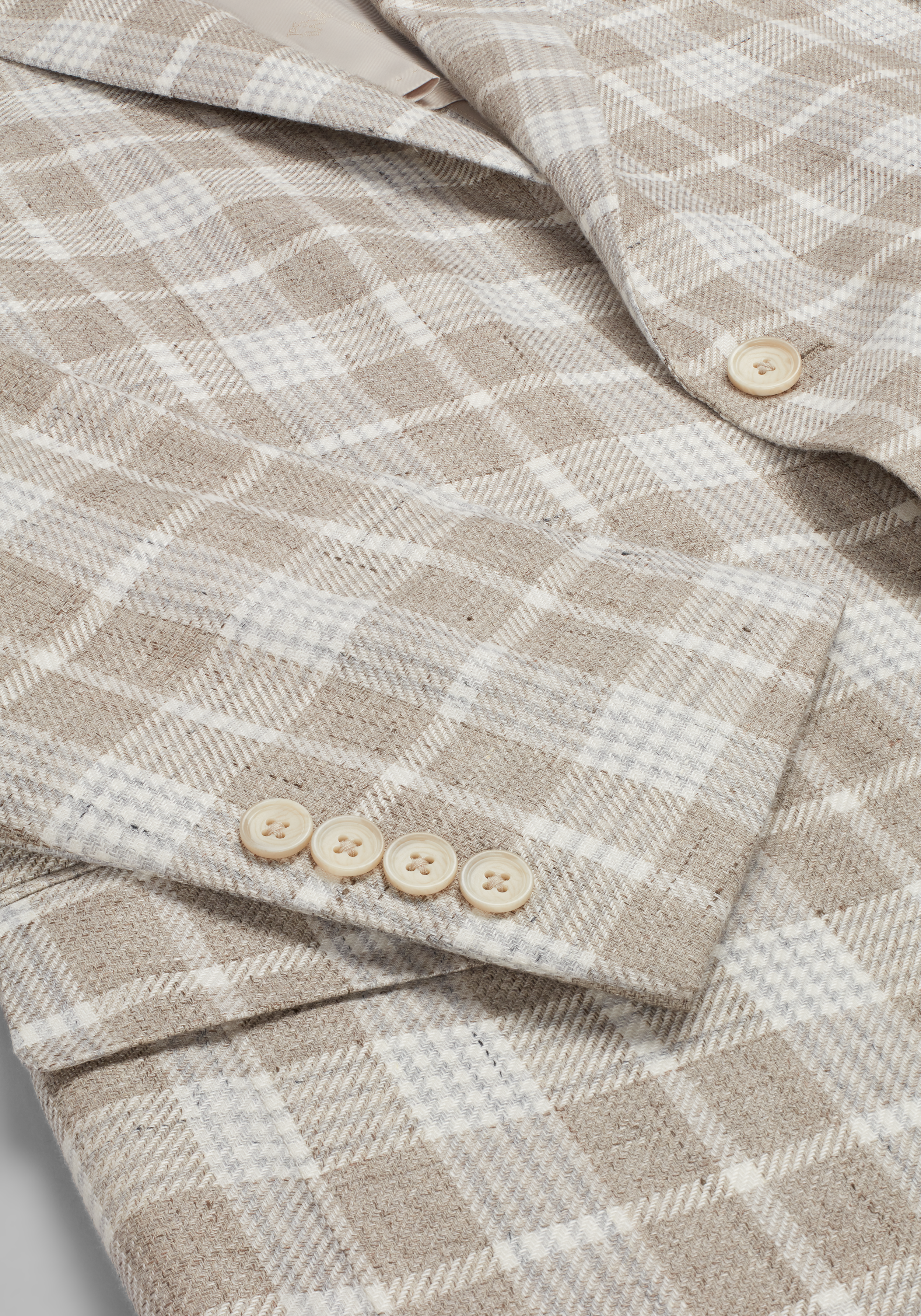 Reserve Collection Tailored Fit Medium Plaid Sportcoat