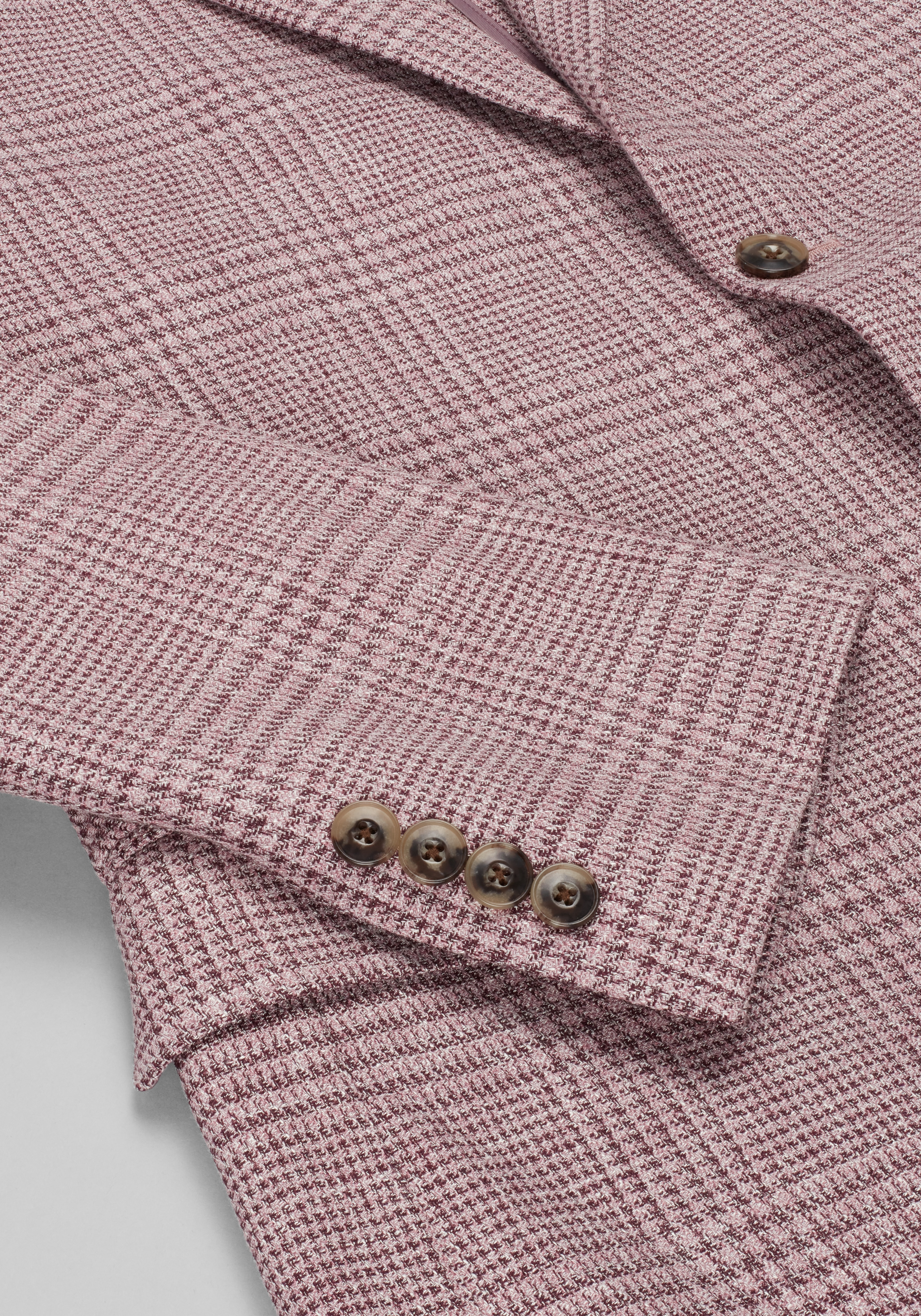 Jos. A. Bank Comfort Stretch Tailored Fit Plaid Sportcoat
