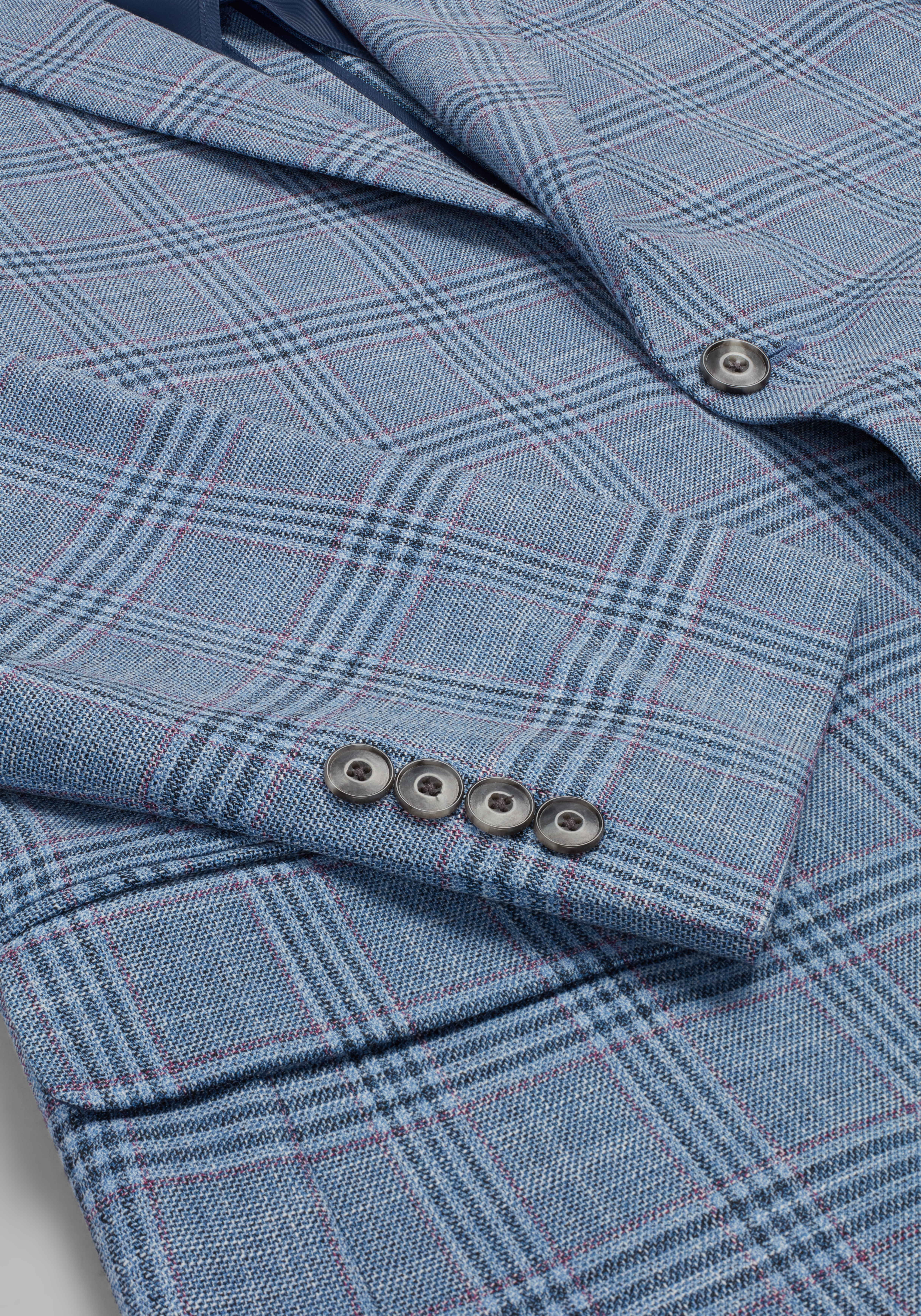 Jos. A. Bank Comfort Stretch Tailored Fit Plaid Sportcoat