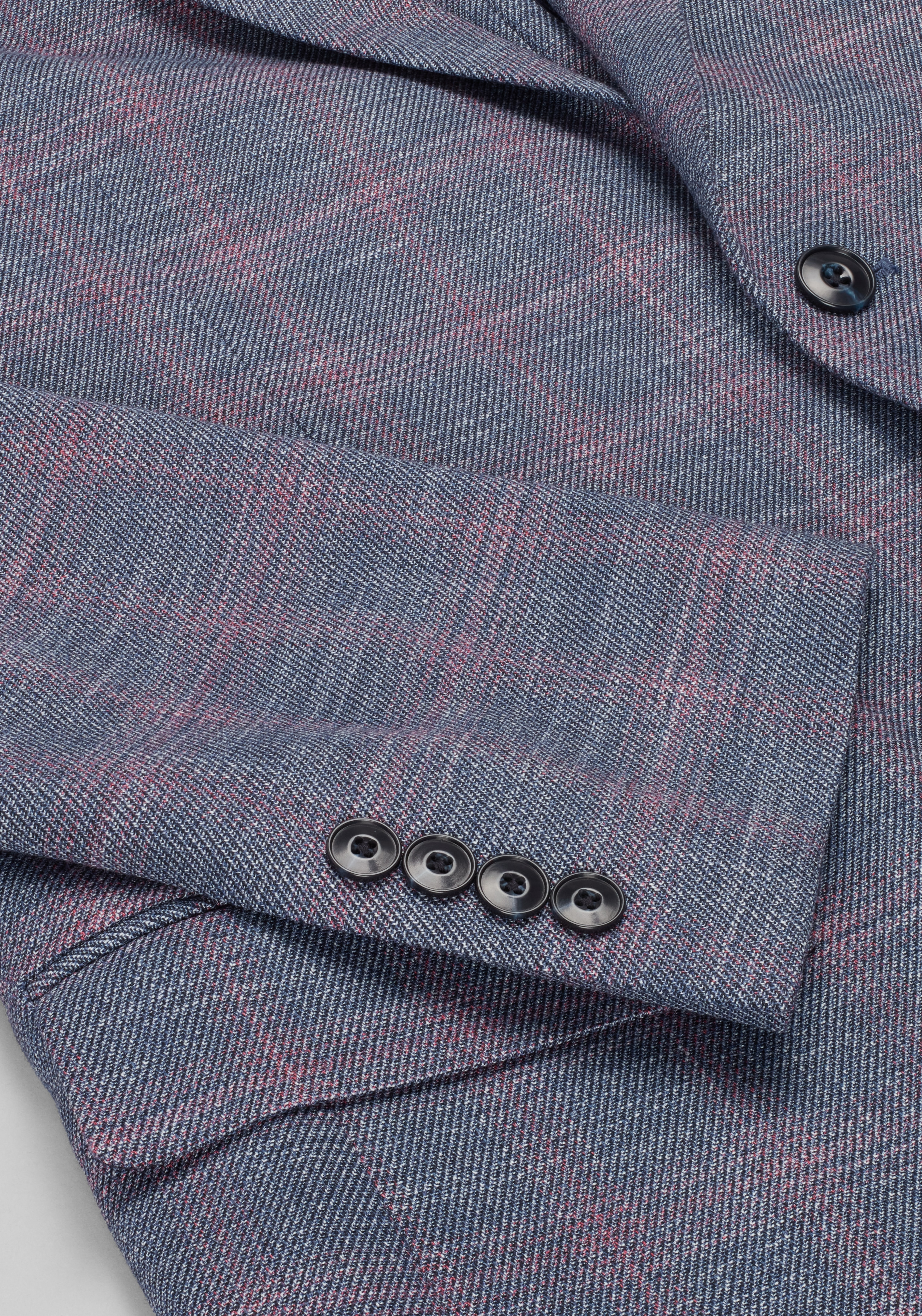 Jos. A. Bank Comfort Stretch Tailored Fit Plaid Sportcoat