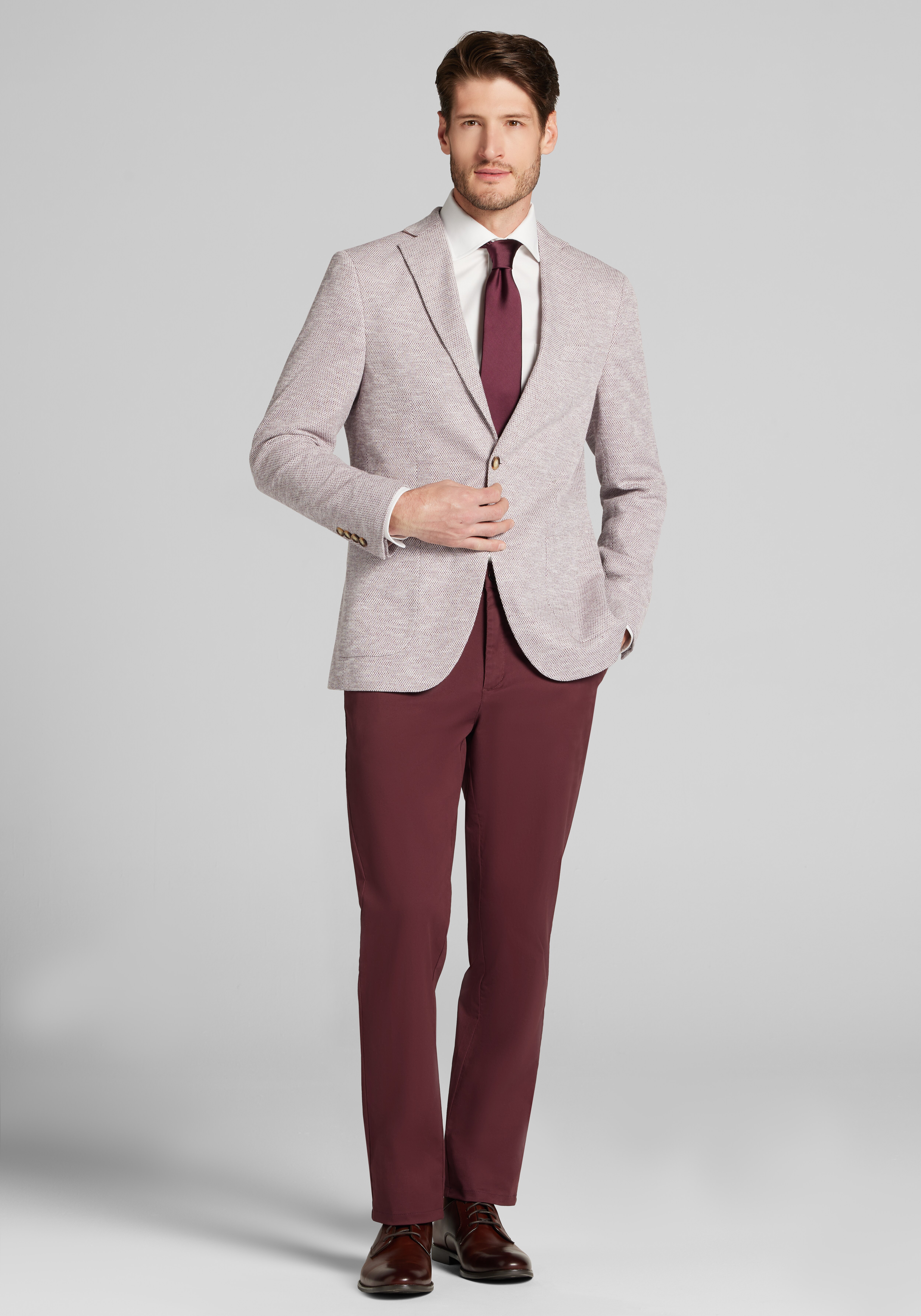 Jos. A. Bank Comfort Stretch Slim Fit Knit Sportcoat