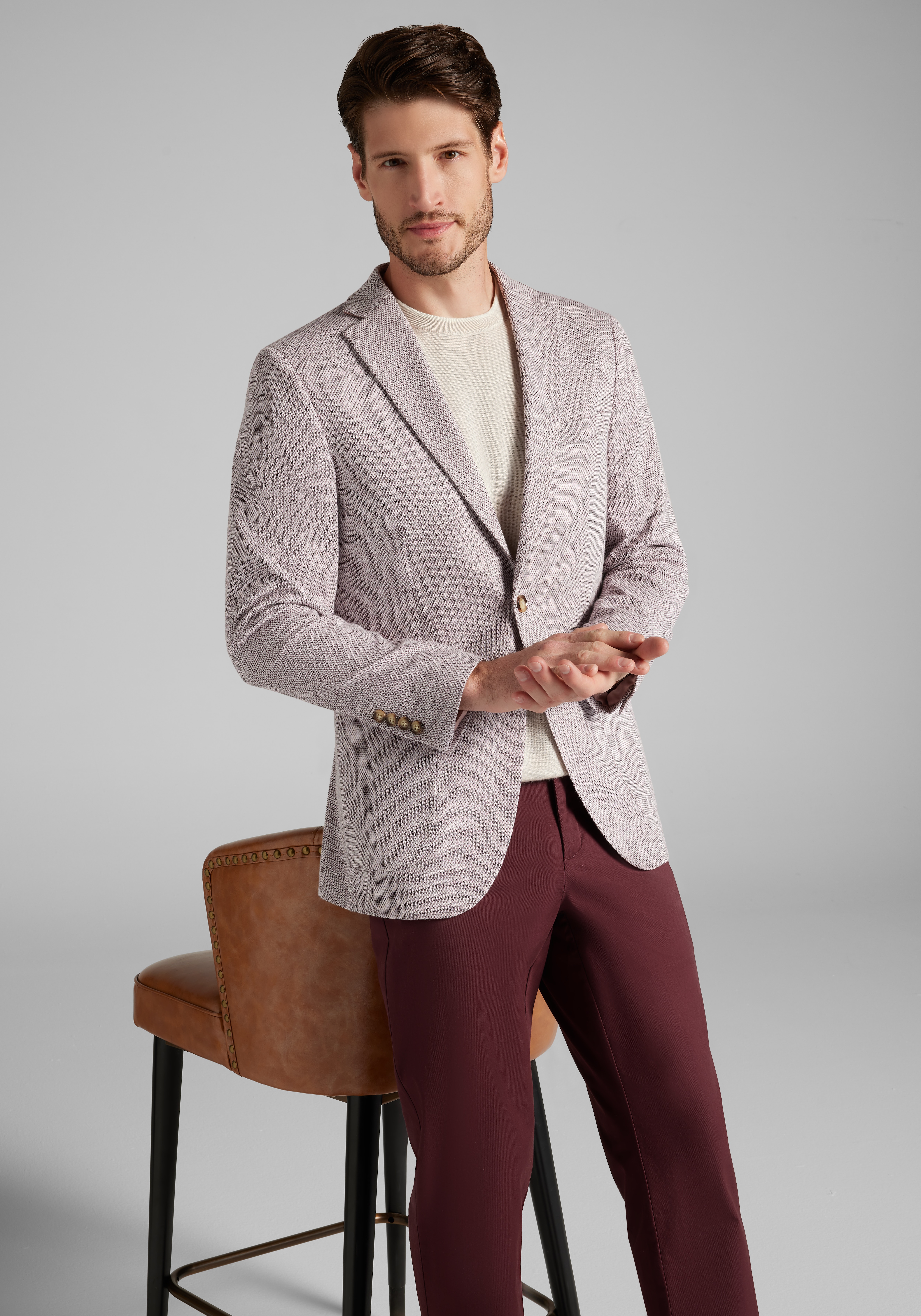 Jos. A. Bank Comfort Stretch Slim Fit Knit Sportcoat