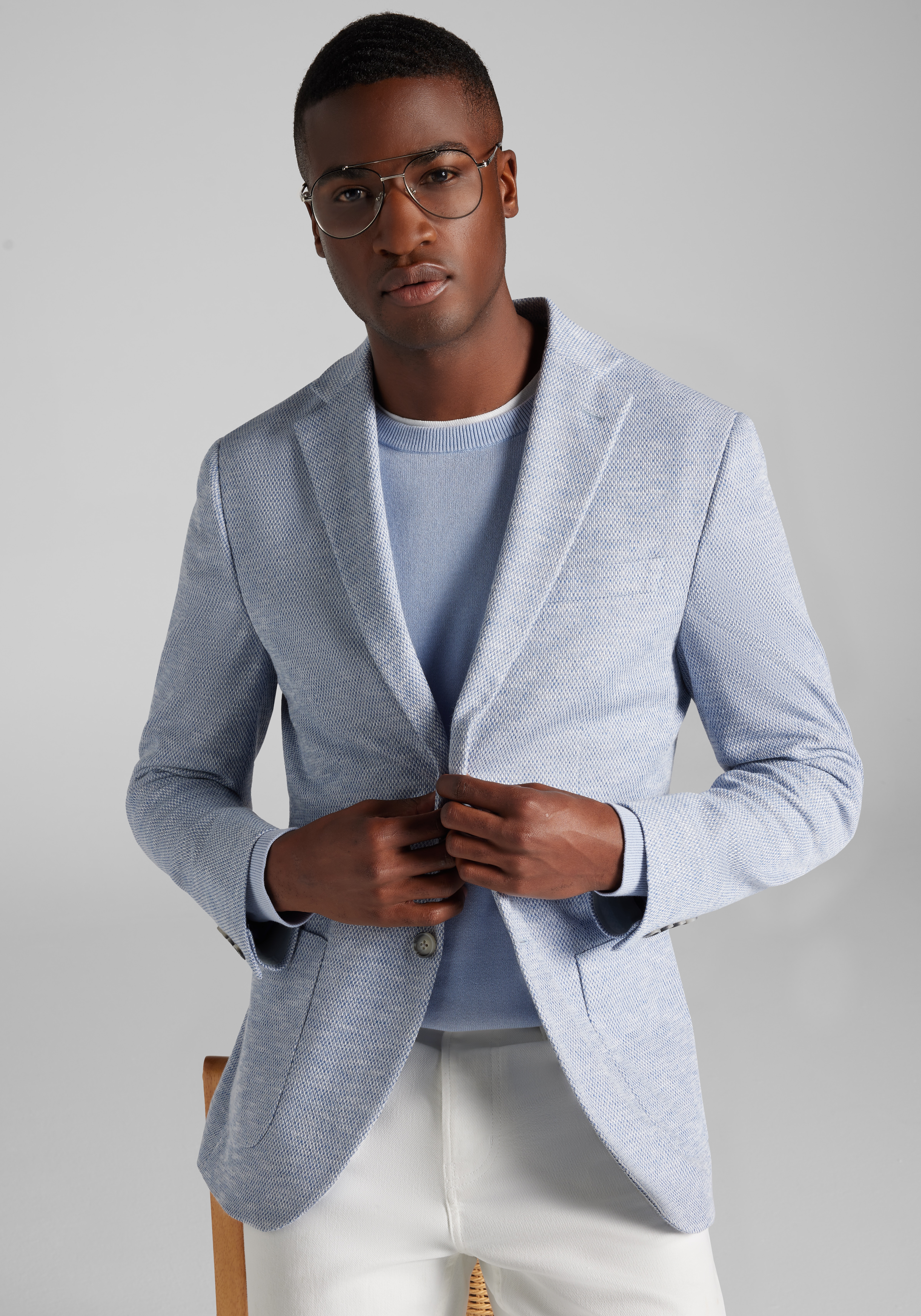 Jos. A. Bank Comfort Stretch Slim Fit Knit Sportcoat
