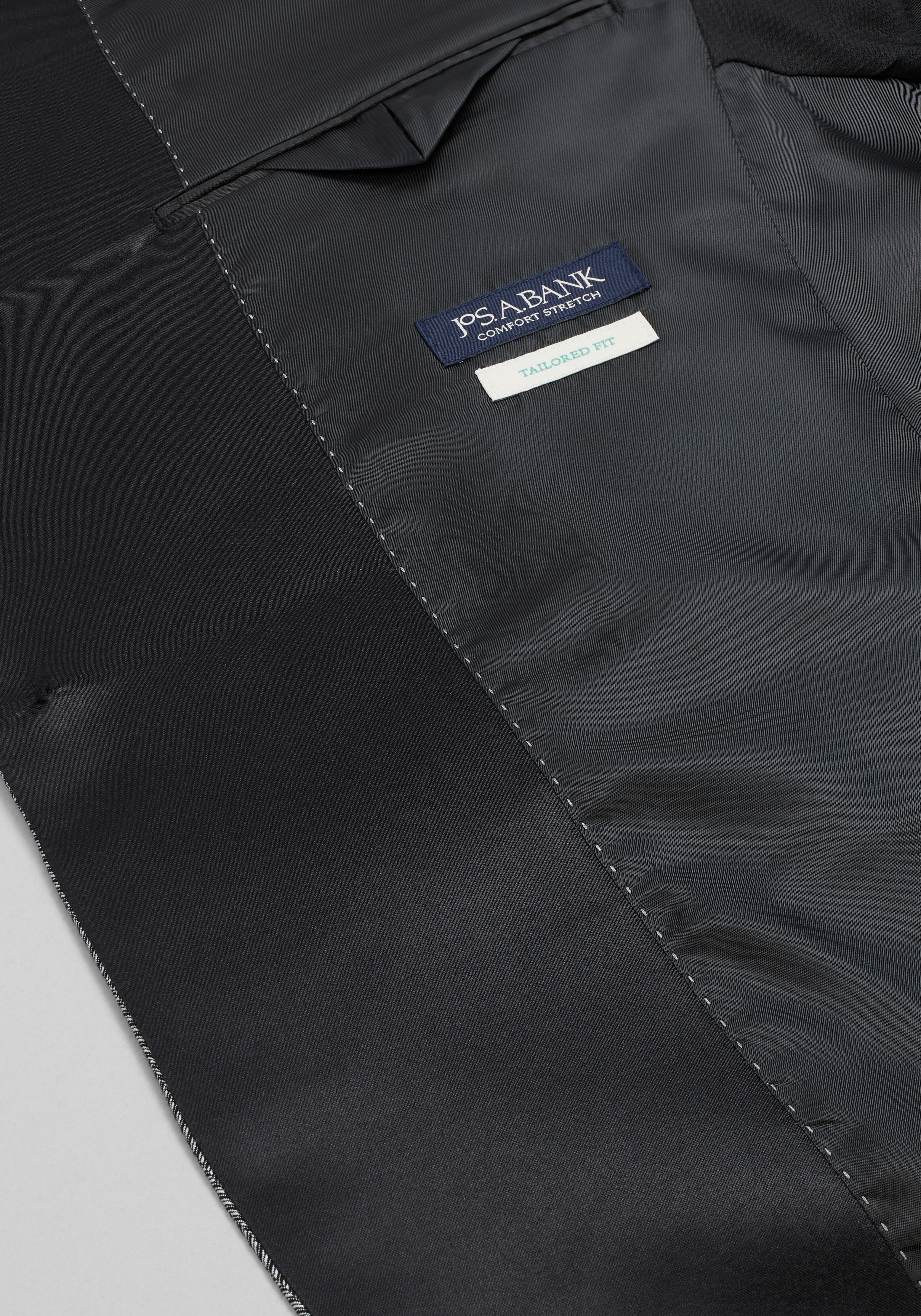 Jos. A. Bank Tailored Fit Herringbone Comfort Stretch Dinner Jacket
