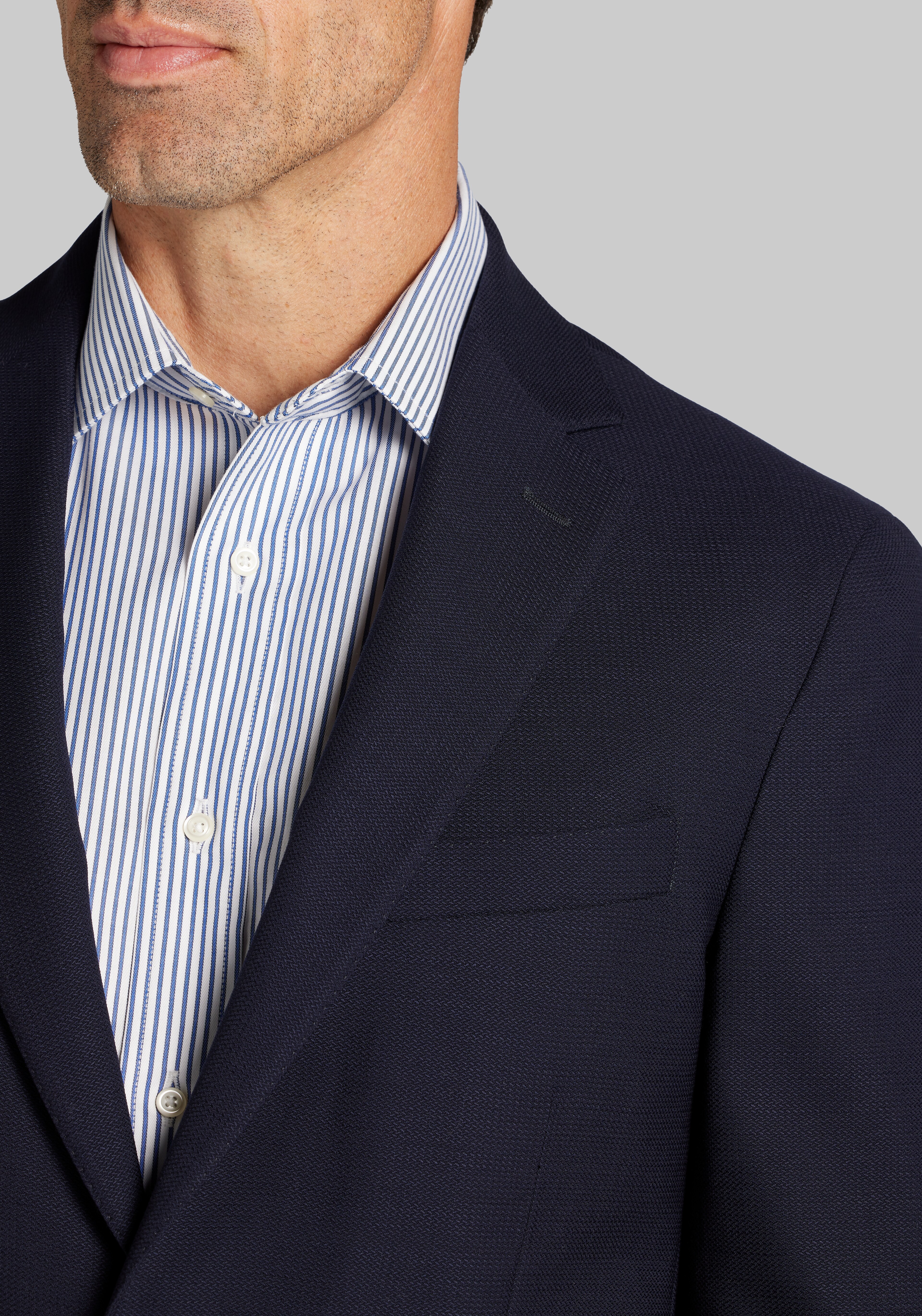 Reserve Collection Tailored Fit Italian Wool Blazer