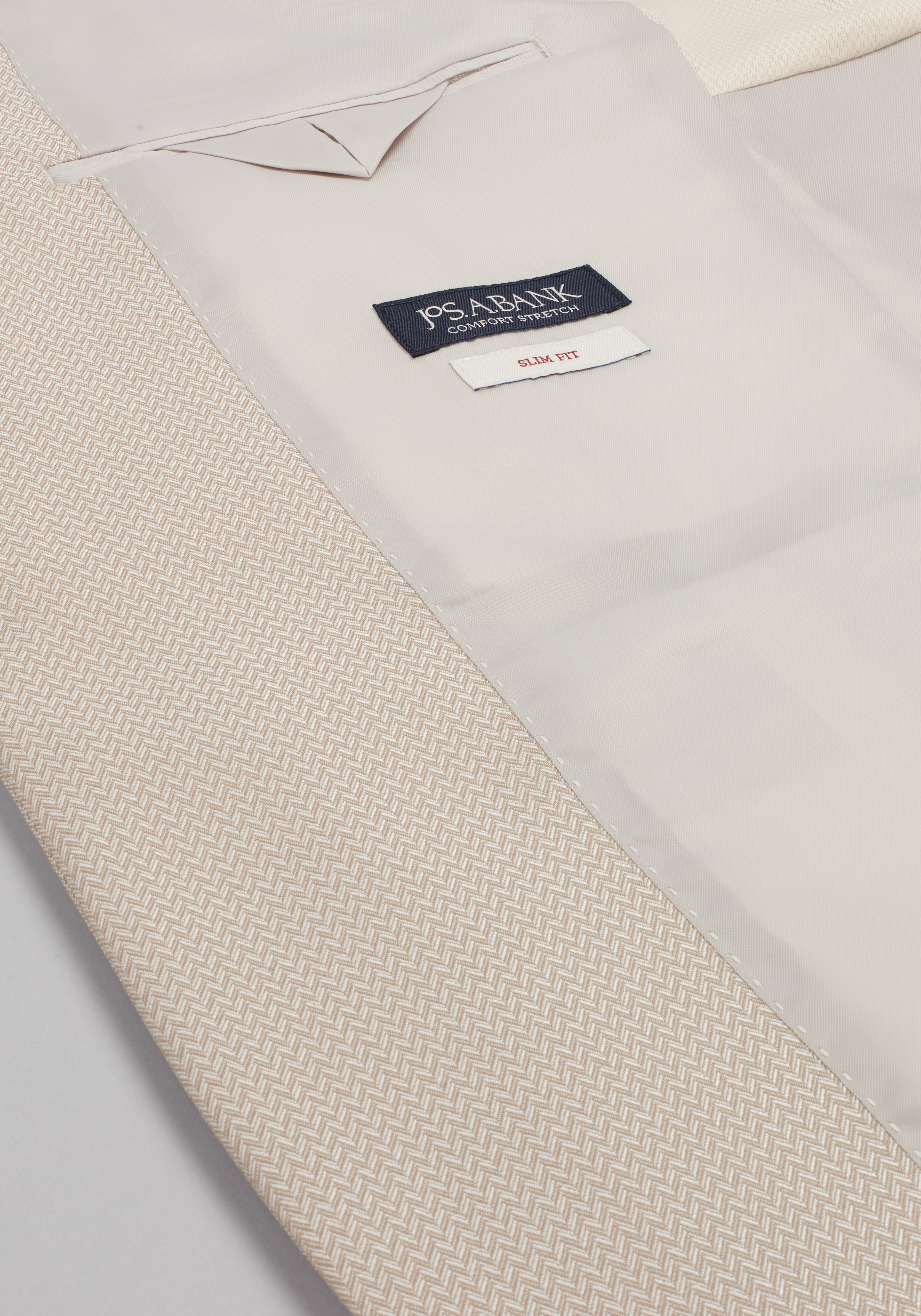 Jos. A. Bank Slim Fit Comfort Stretch Herringbone Dinner Jacket