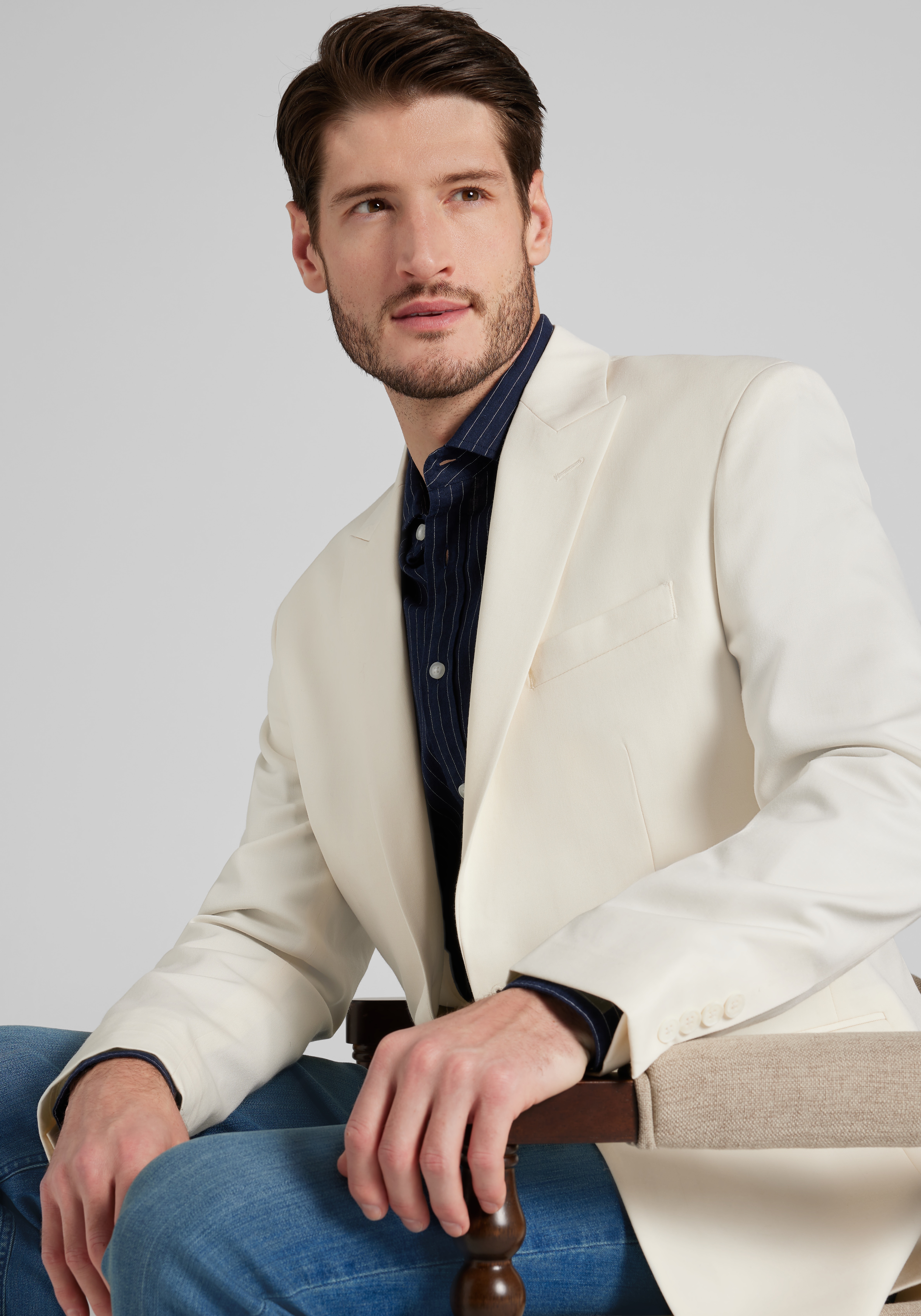 Jos. A. Bank Tailored Fit Peak Lapel Dinner Jacket