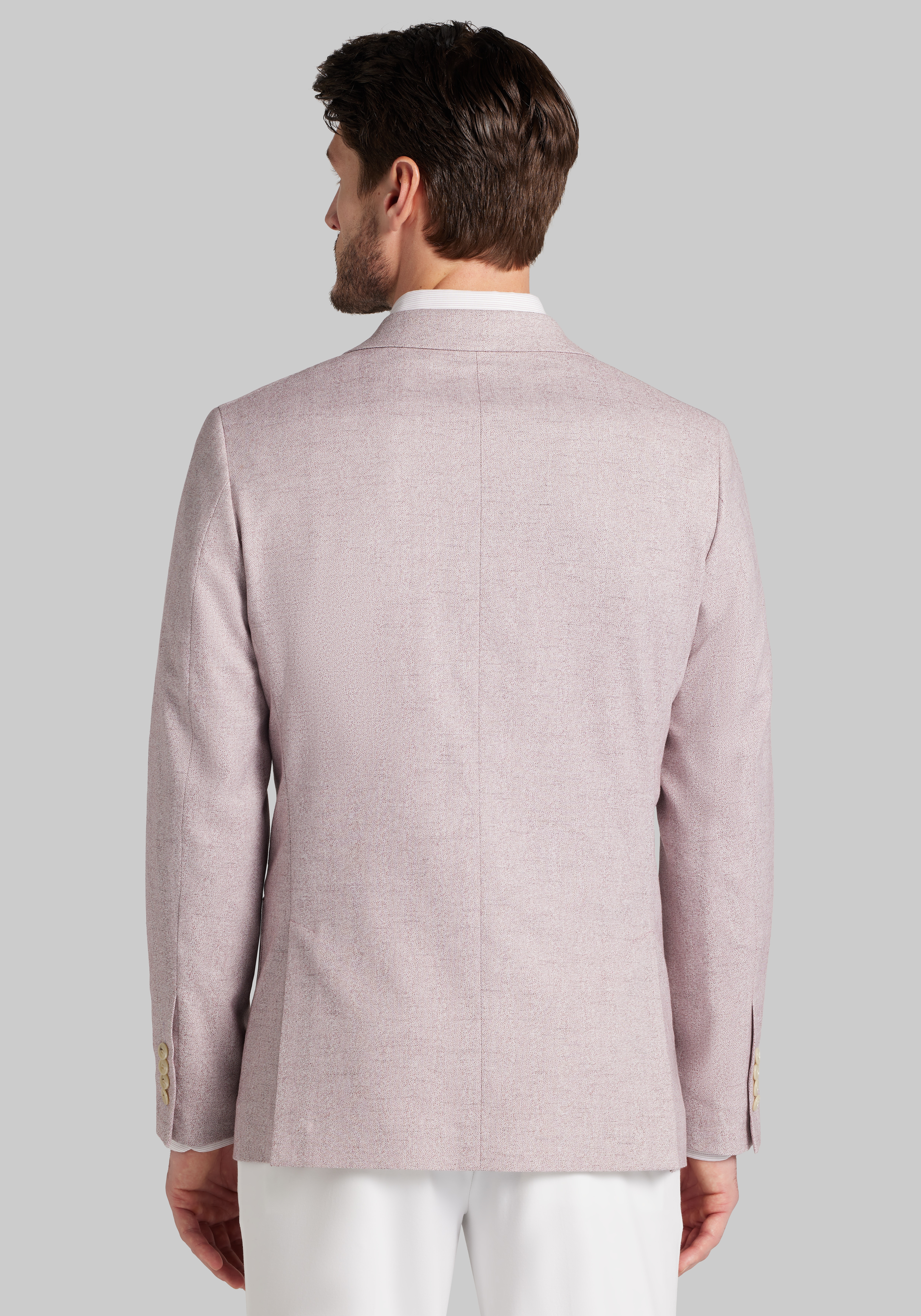 Jos. A. Bank Slim Fit Comfort Stretch Herringbone Sportcoat