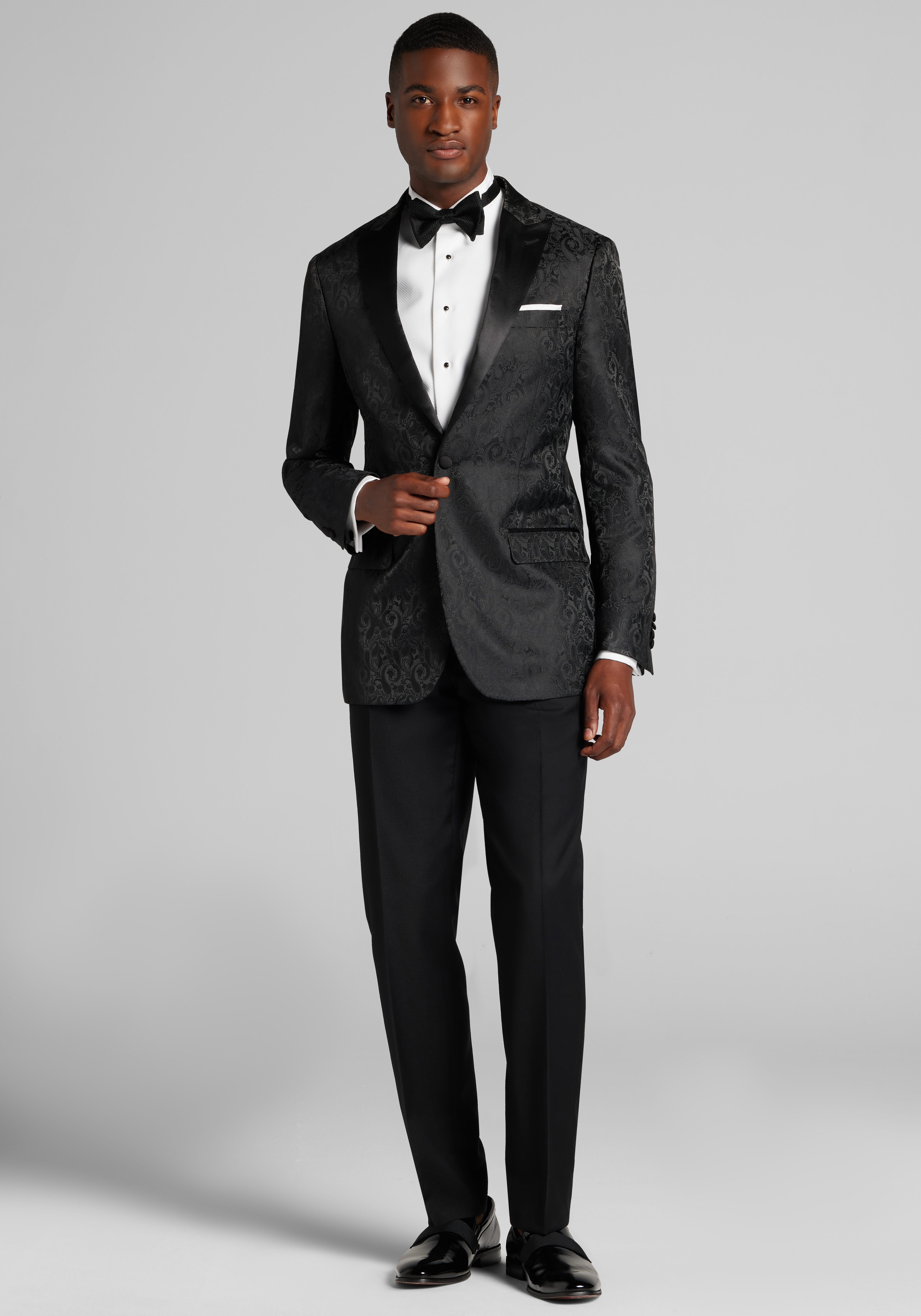 Jos. A. Bank Tailored Fit Paisley Dinner Jacket