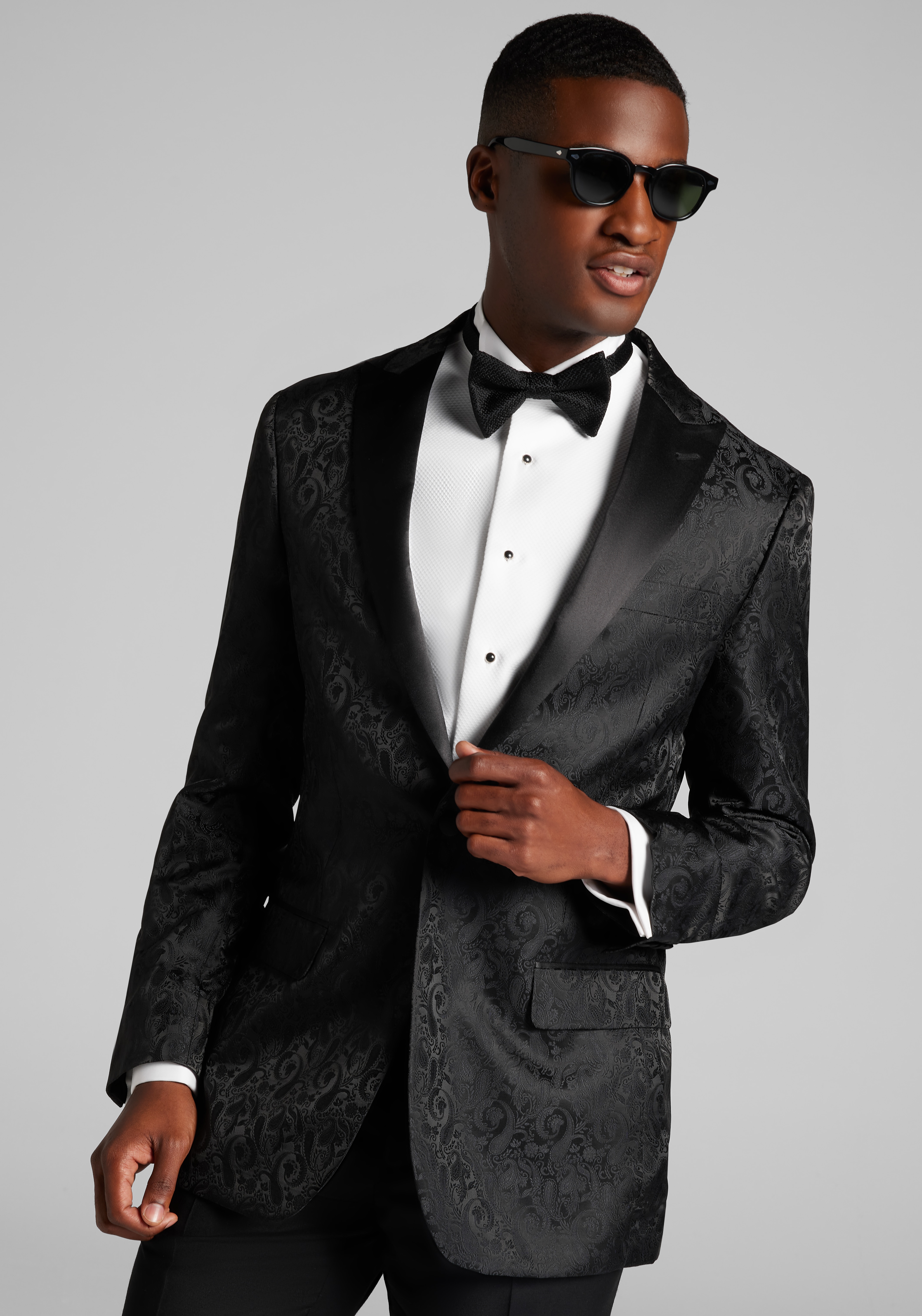 Jos. A. Bank Tailored Fit Paisley Dinner Jacket