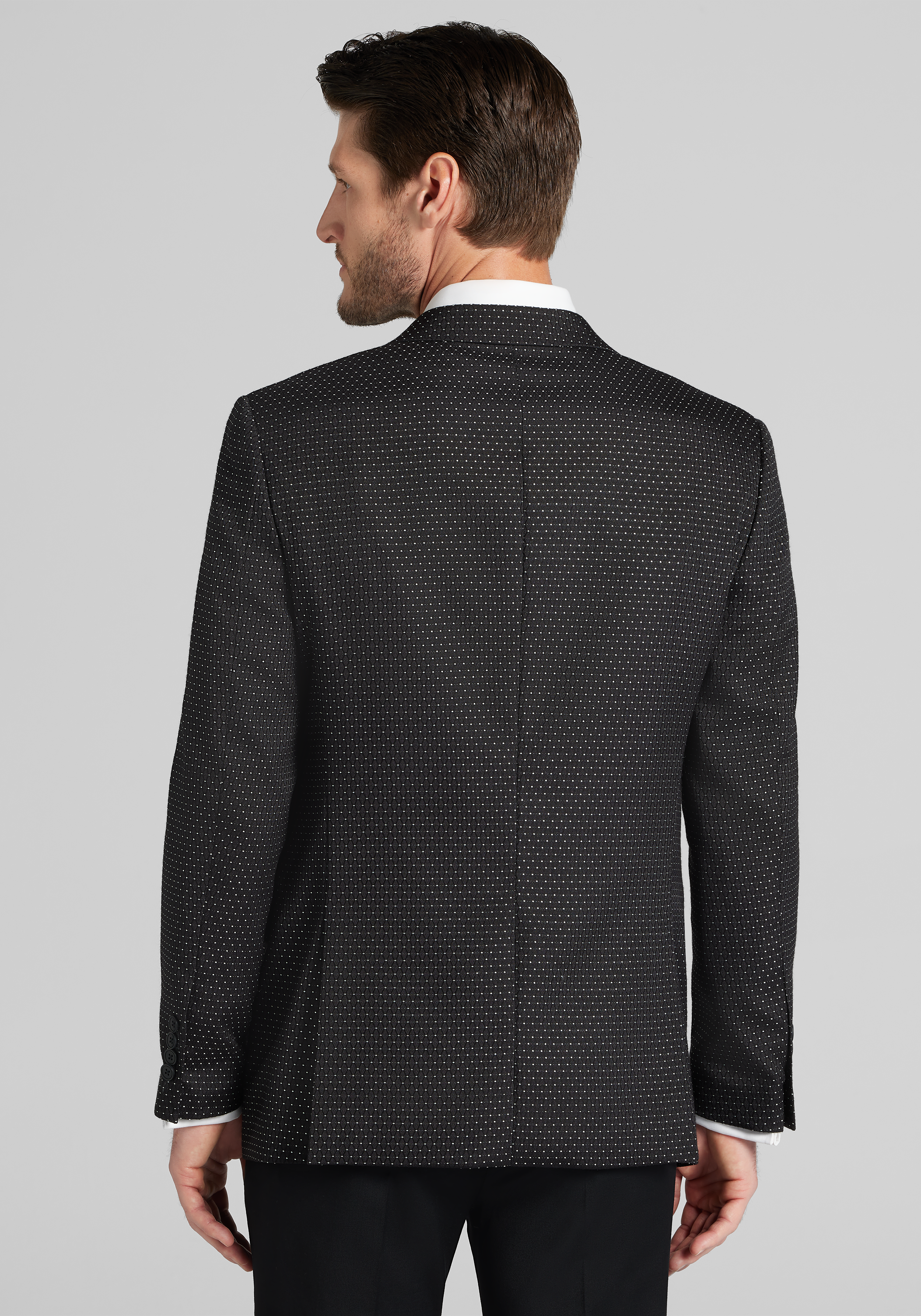 Jos. A. Bank Slim Fit Polka Dot Dinner Jacket