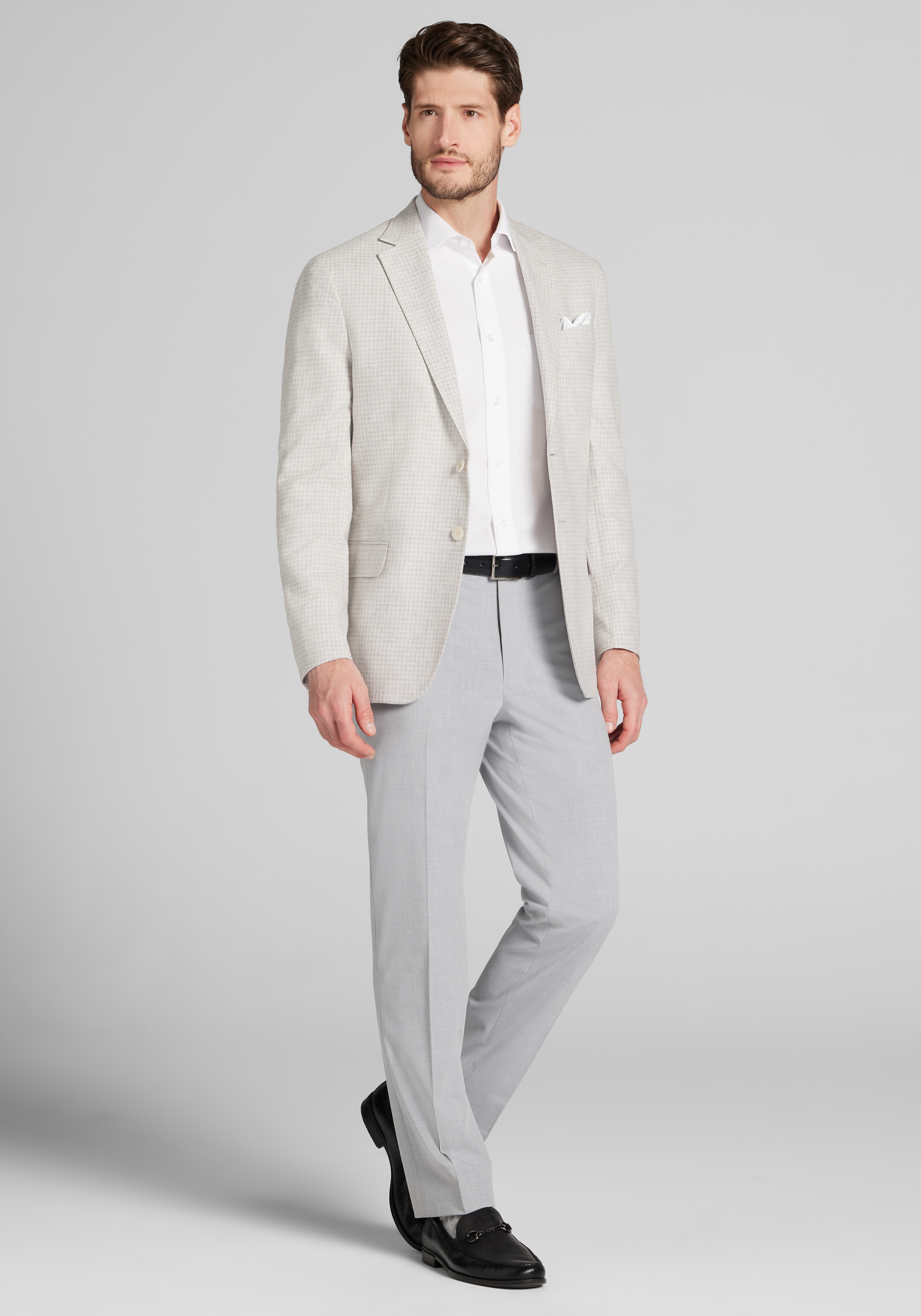 Tailored Fit Check Comfort Stretch Sportcoat