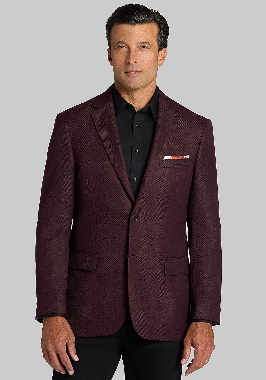 Traveler&reg; COOL<i>MOTION</i> Traditional Fit Solid Sportcoat