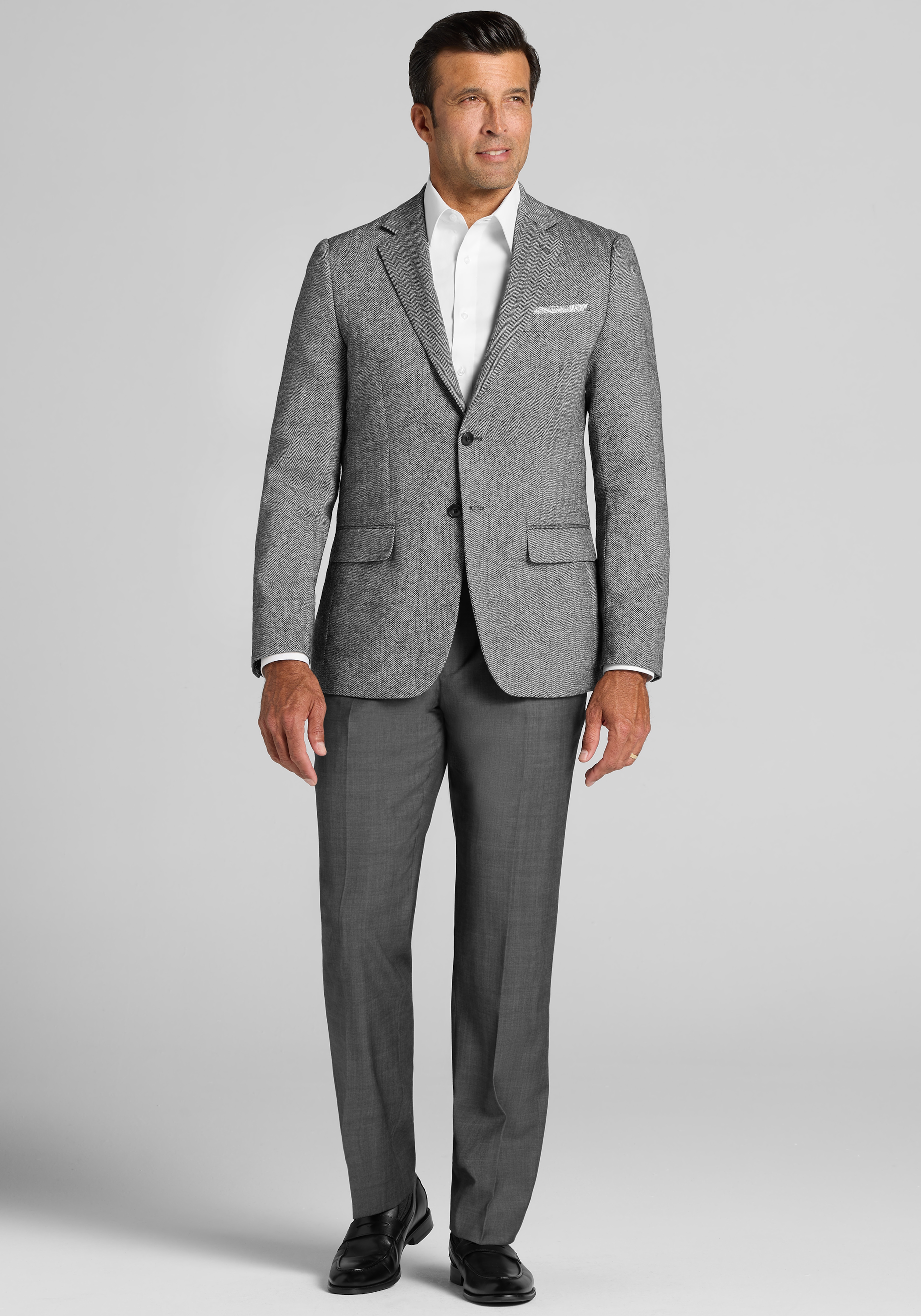 1905 Collection Tailored Fit Herringbone Sportcoat