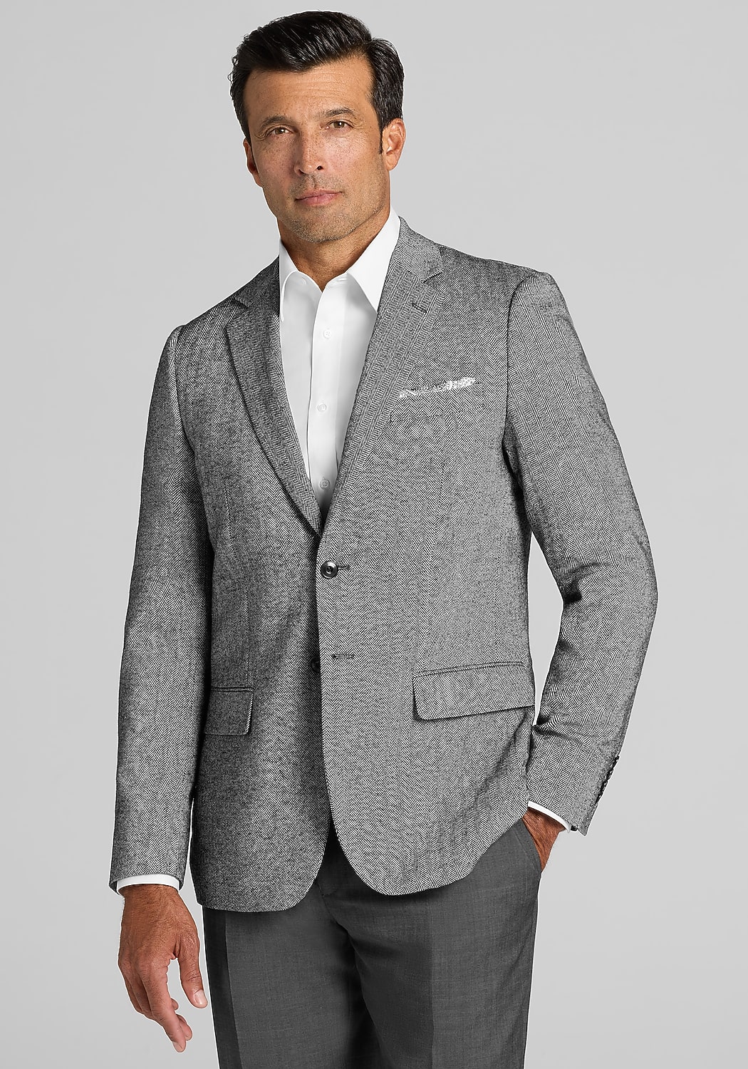 1905 Collection Tailored Fit Herringbone Sportcoat