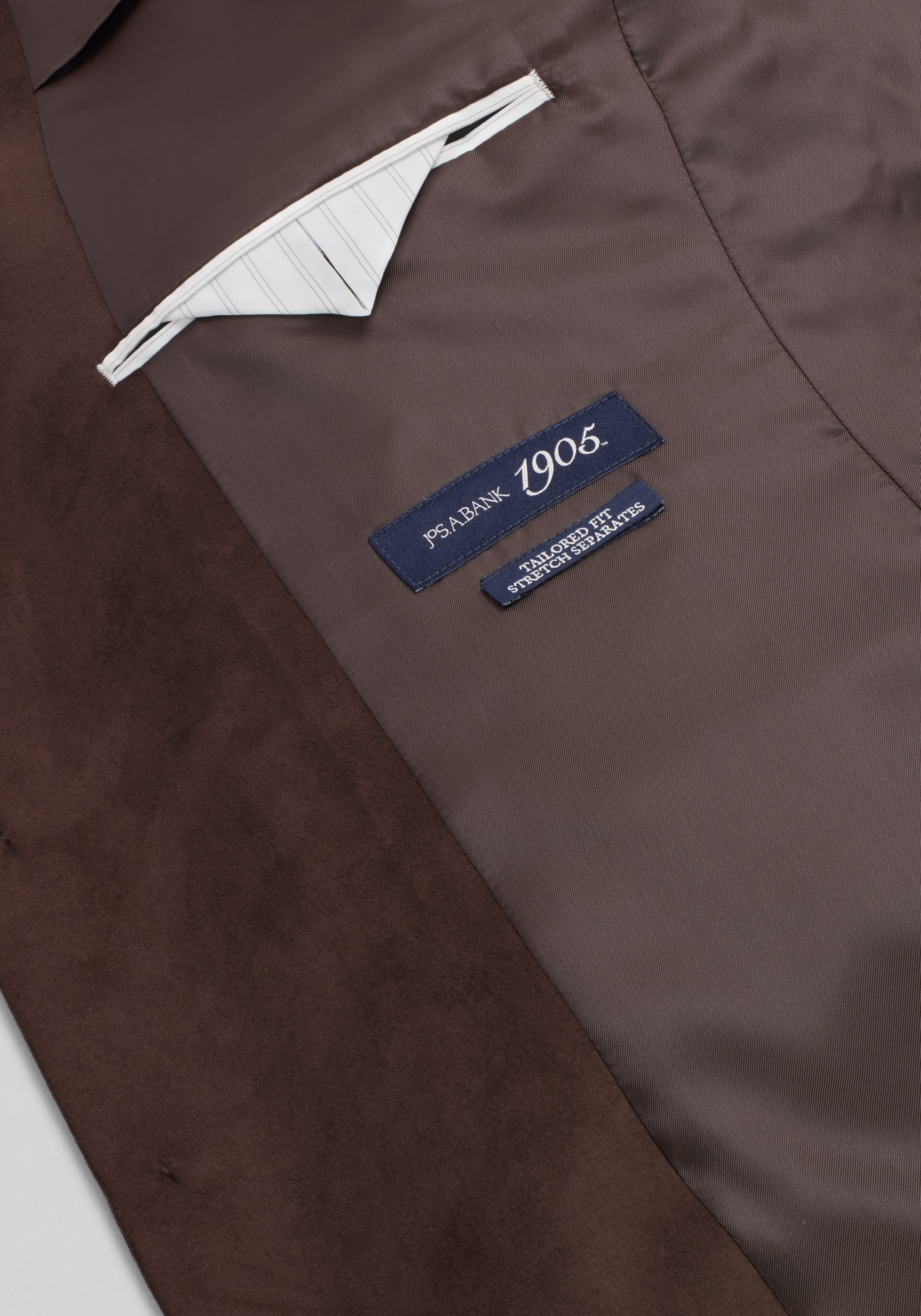 1905 Collection Tailored Fit Faux Suede Sportcoat