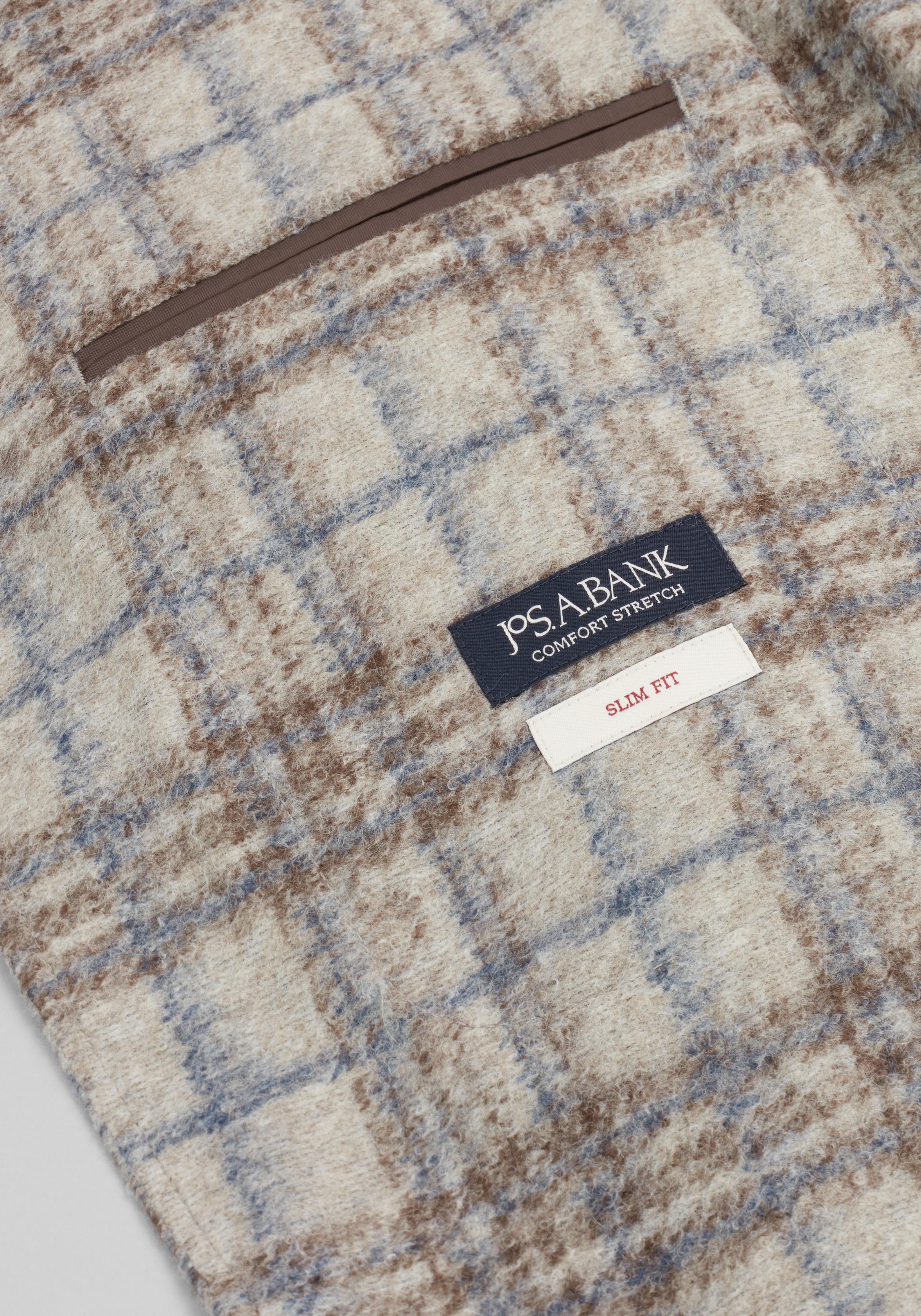 Jos. A. Bank Slim Fit Plaid Sportcoat